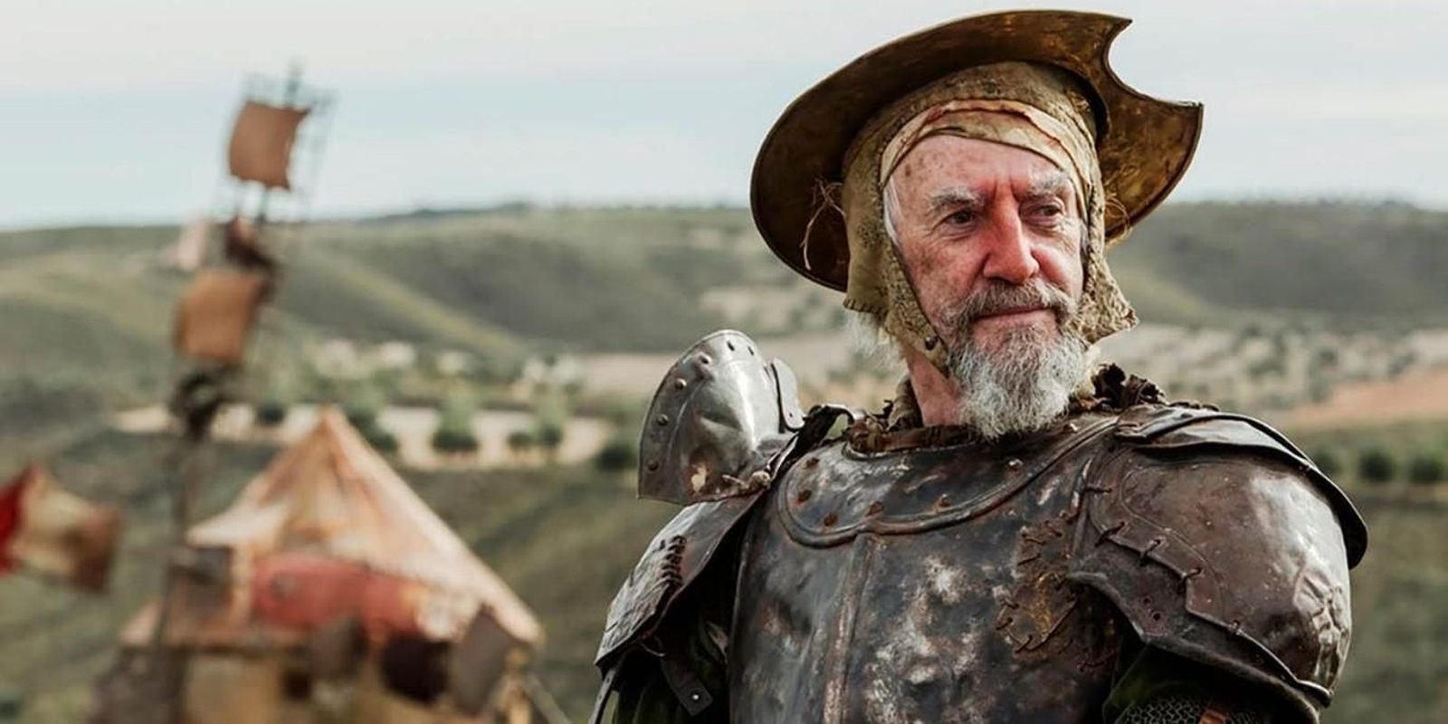 Jonathan Pryce, en la película 'El hombre que mató a don Quijote' (2018), de Terry Gilliam.