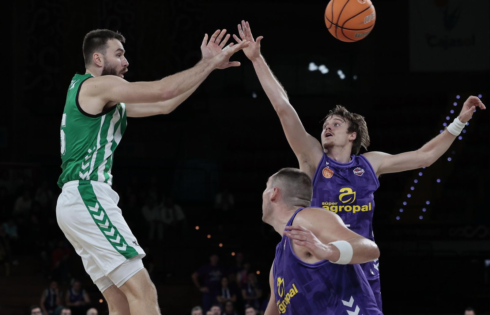 Las imágenes del Betis Baloncesto - Palencia