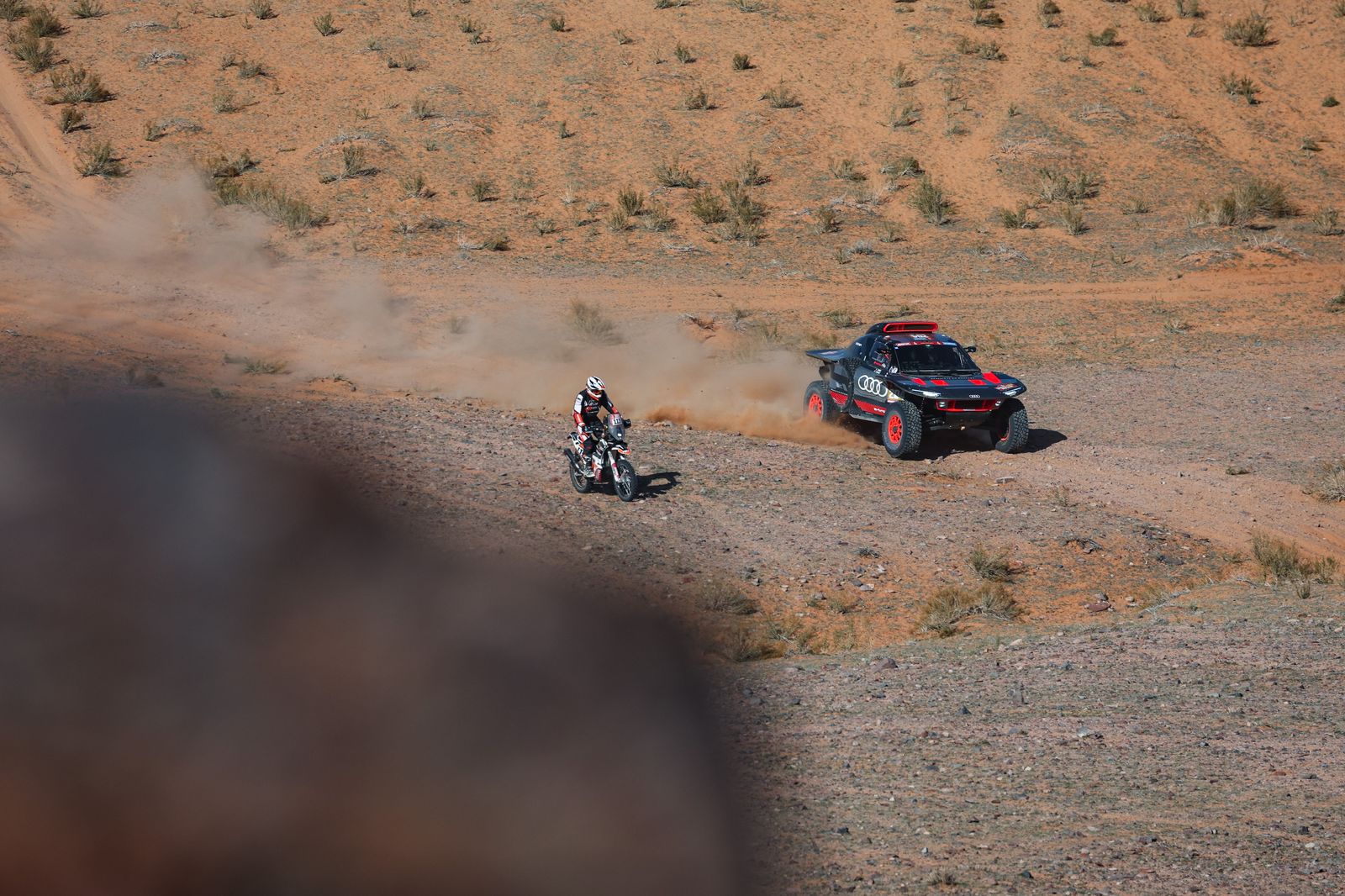 La etapa 9 del Rally Dakar, en fotos