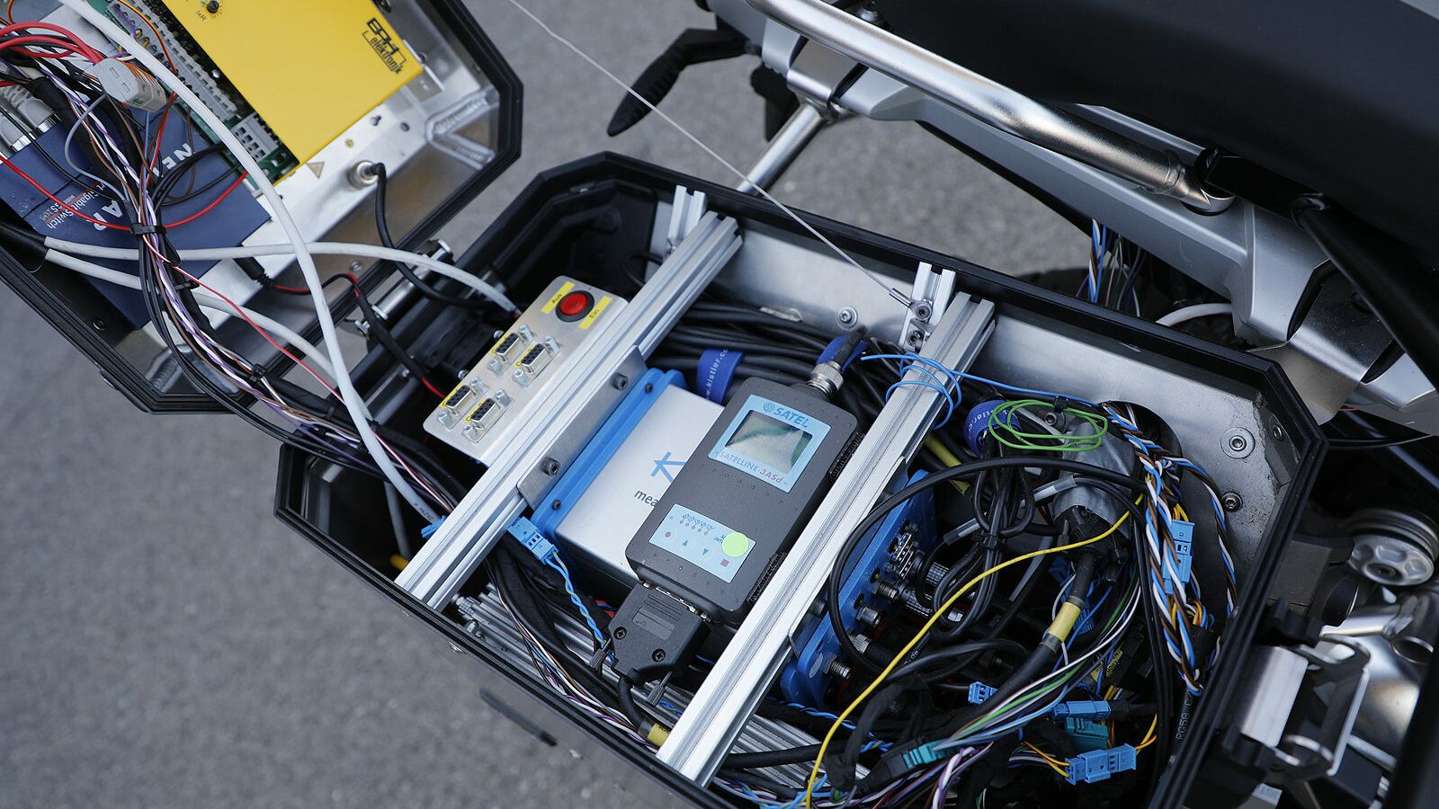 Esta moto todavía es un prototipo.