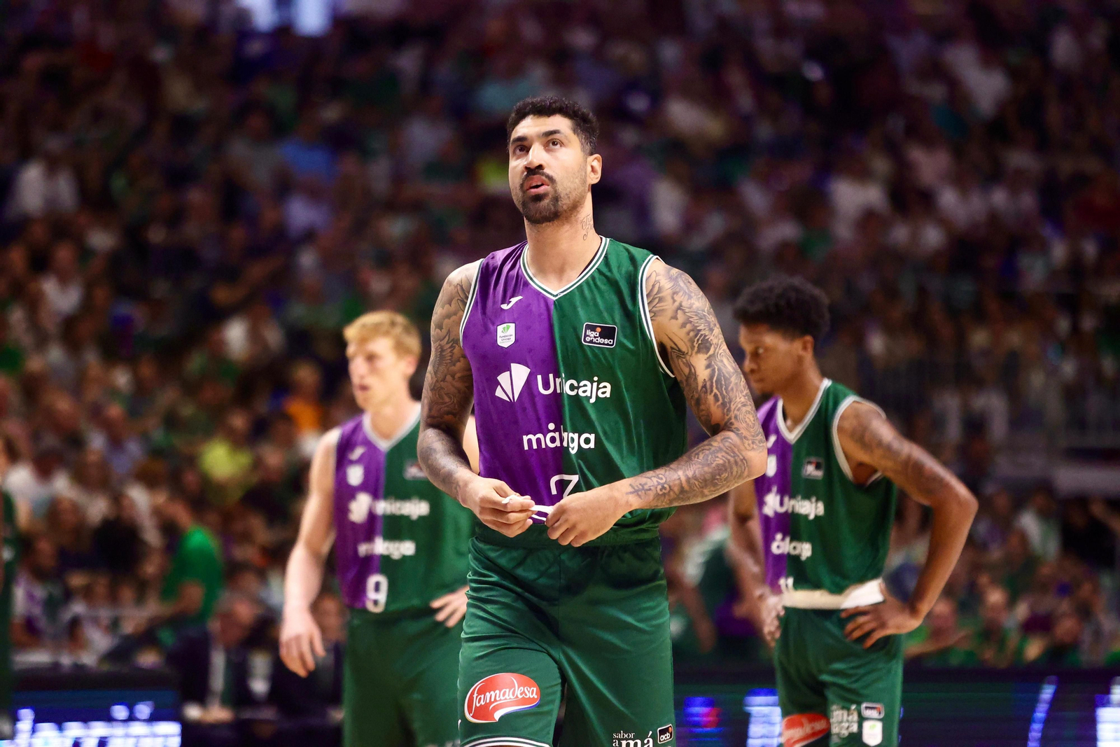 El Unicaja -UCAM Murcia, en fotos