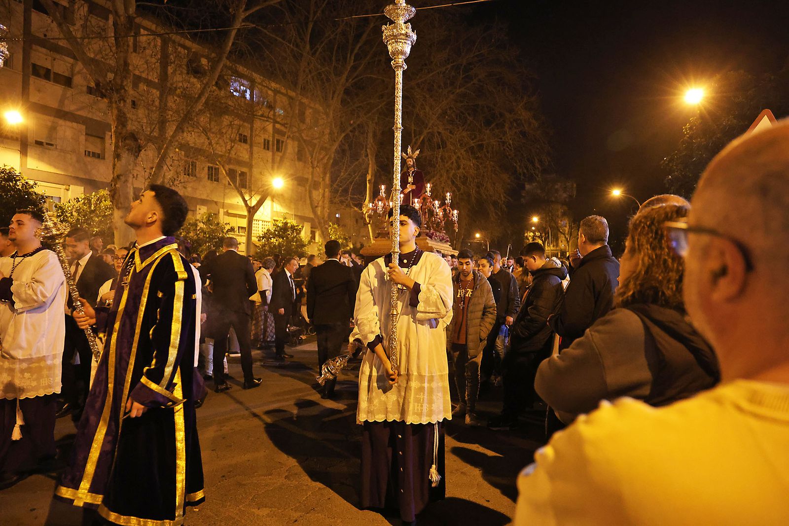 Las fotografías del traslado del Cristo del Cautivo por la Hispanidad