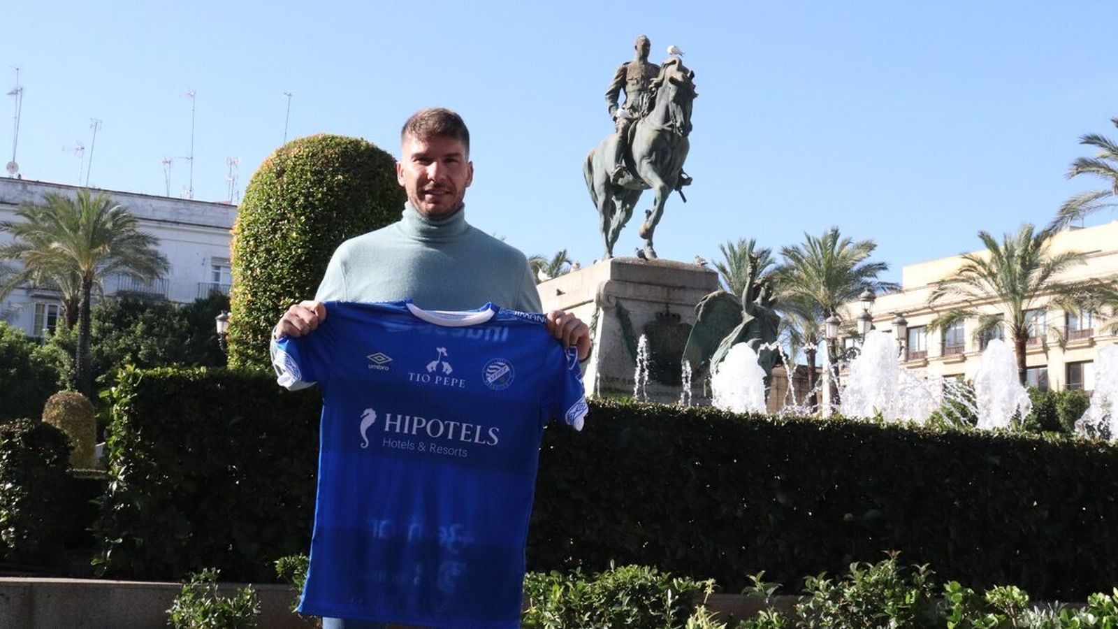 Lolo Garrido, primer fichaje del mercado invernal en el Xerez DFC.