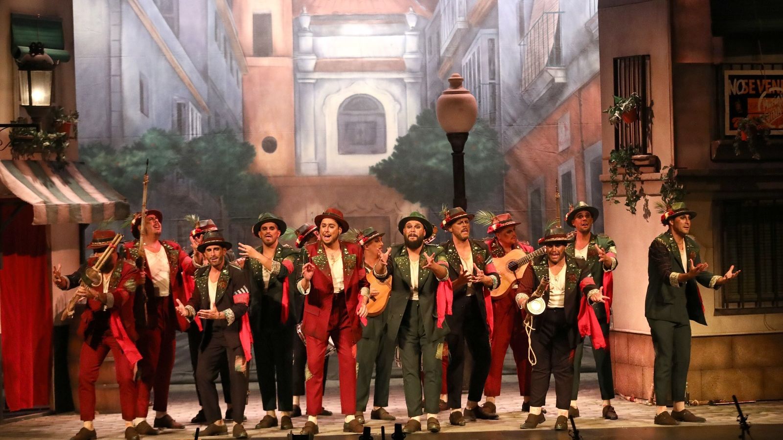 'La mafia de la Viña', durante su pase semifinal.