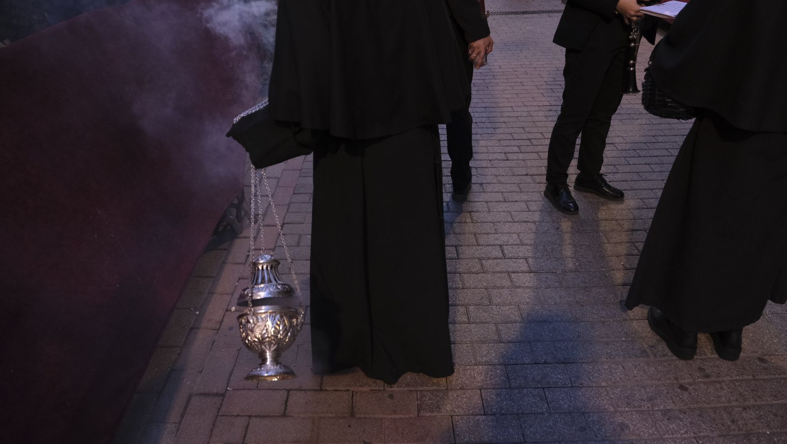 Procesión del Santo Entierro en Almería, en imágenes.