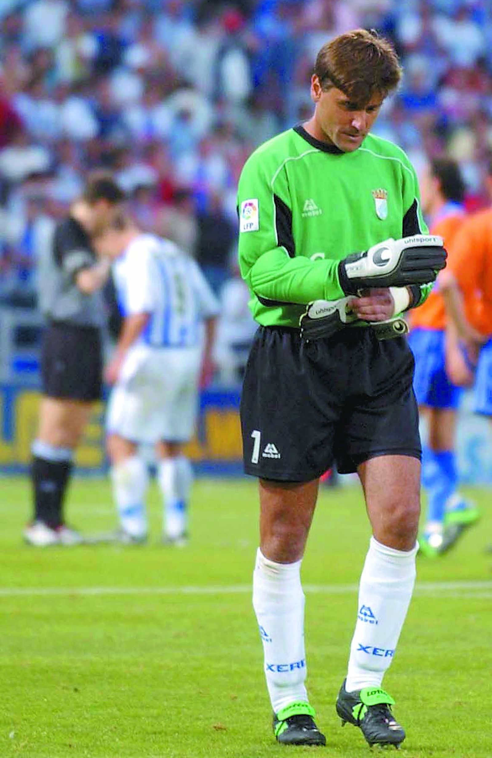 Ramón Martí, portero del Xerez CD en la 01/02 y padre de Borja, actual guardameta del Yeclano.
