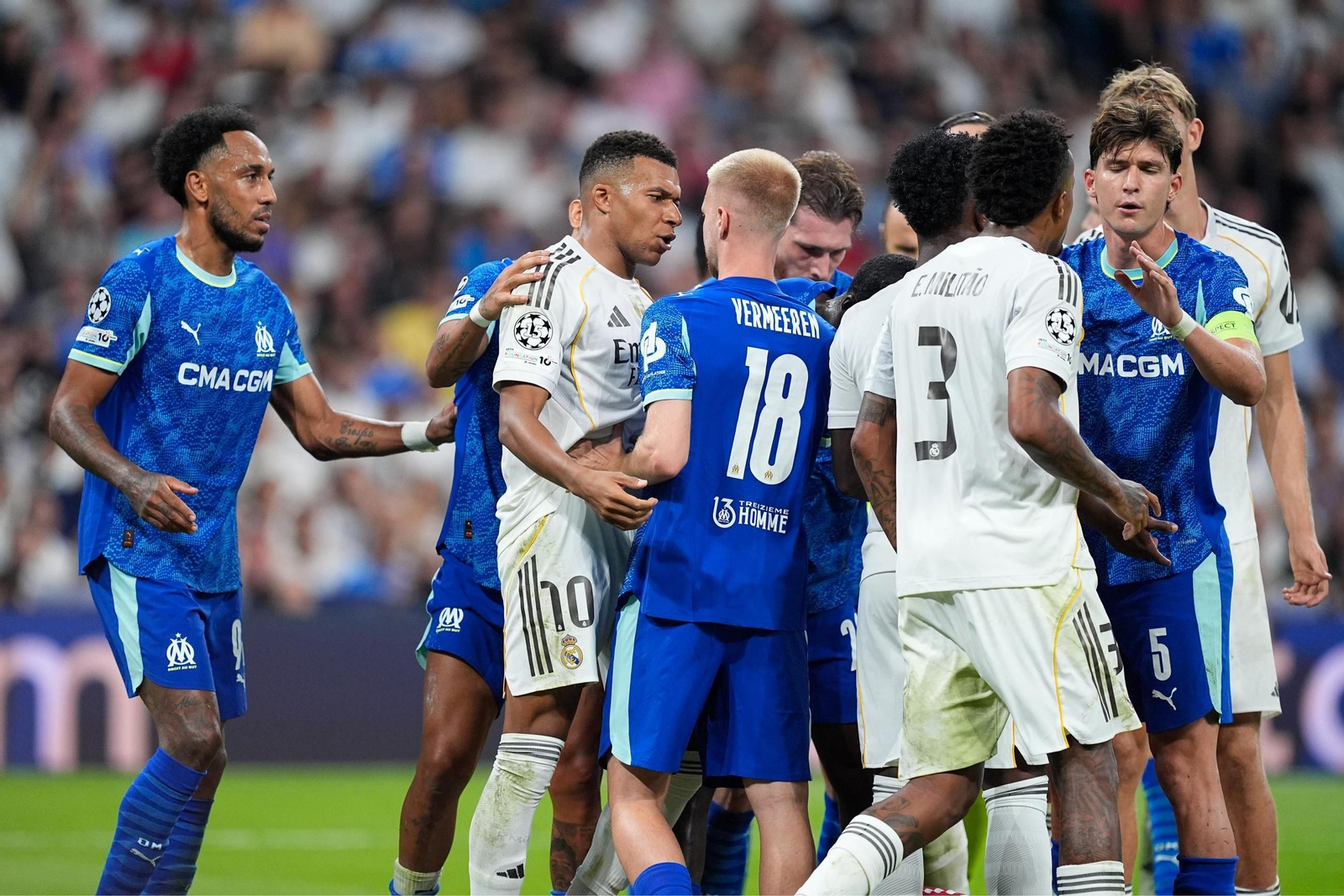 Las mejores fotos del Real Madrid-Olympique