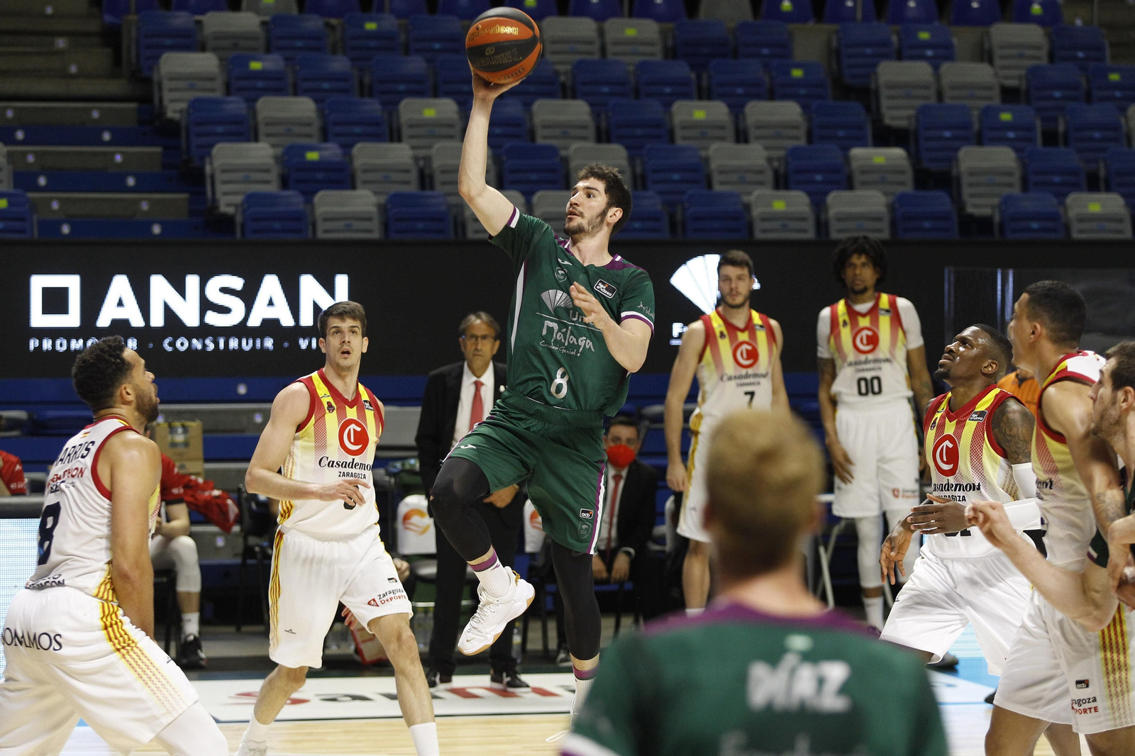 Las fotos del Unicaja-Casademont Zaragoza