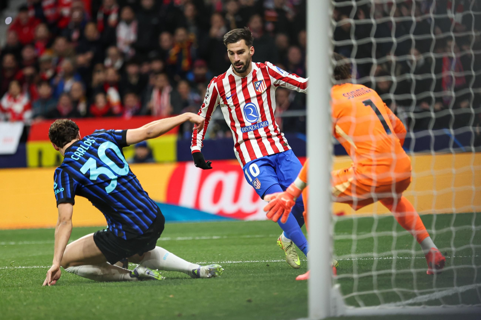 Las fotos del Atlético de Madrid-Inter