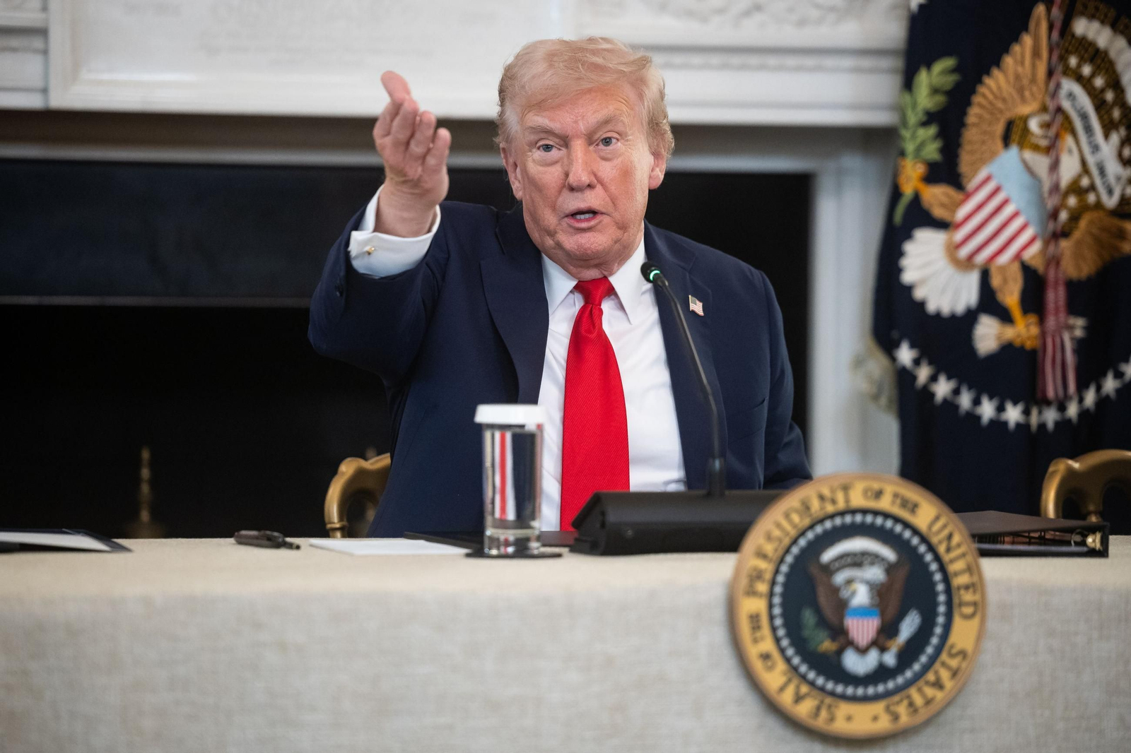 El presidente de Estados Unidos, Donald Trump.