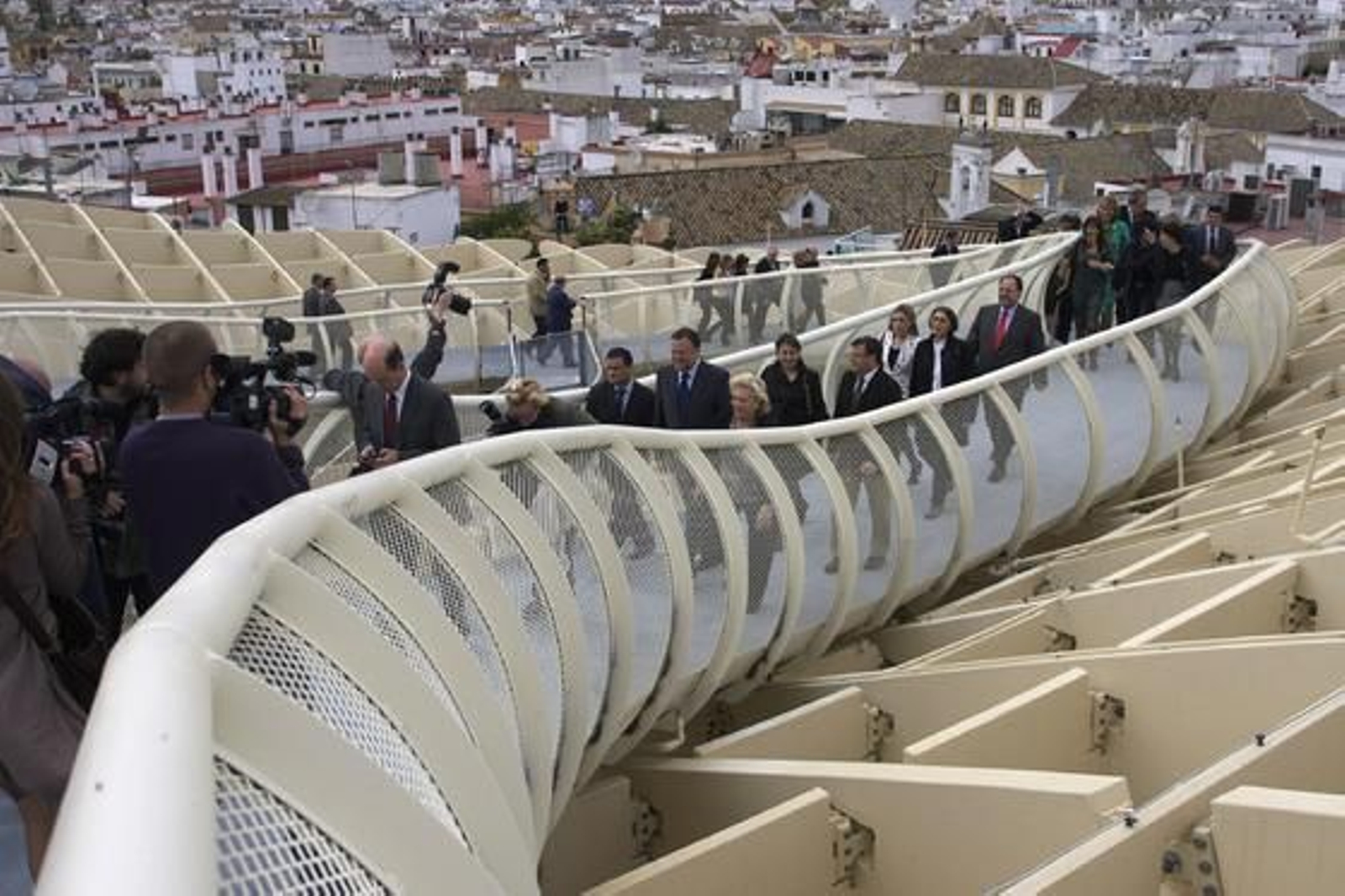Las pasarelas del Metrosol Parasol.

Foto: Juan Carlos Munoz
