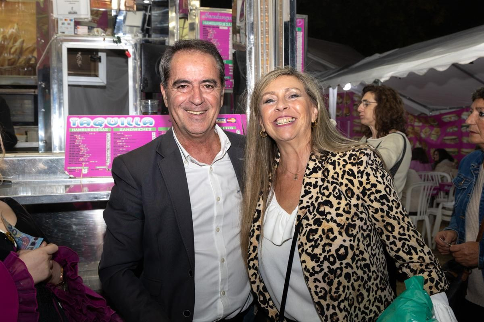 Feria de San Lucas por la noche, en imágenes