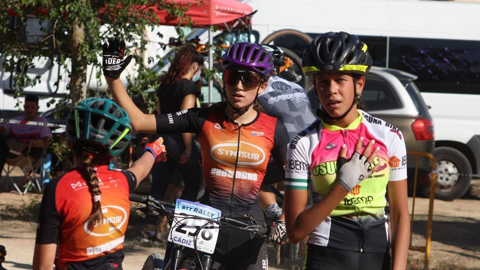 Nerea López, de la Escuela Centauro Bike.