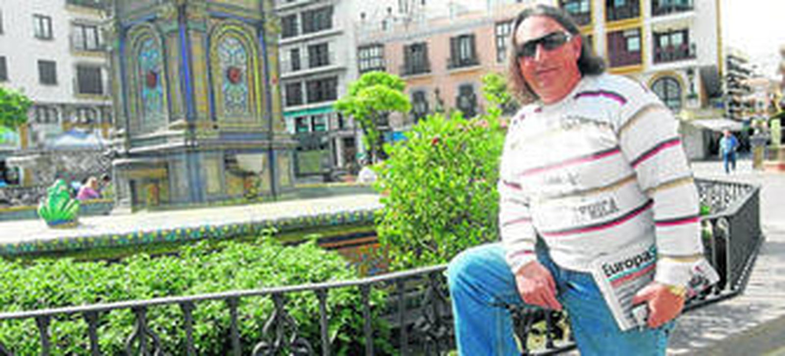 Antonio Huesca, ayer, en Algeciras.