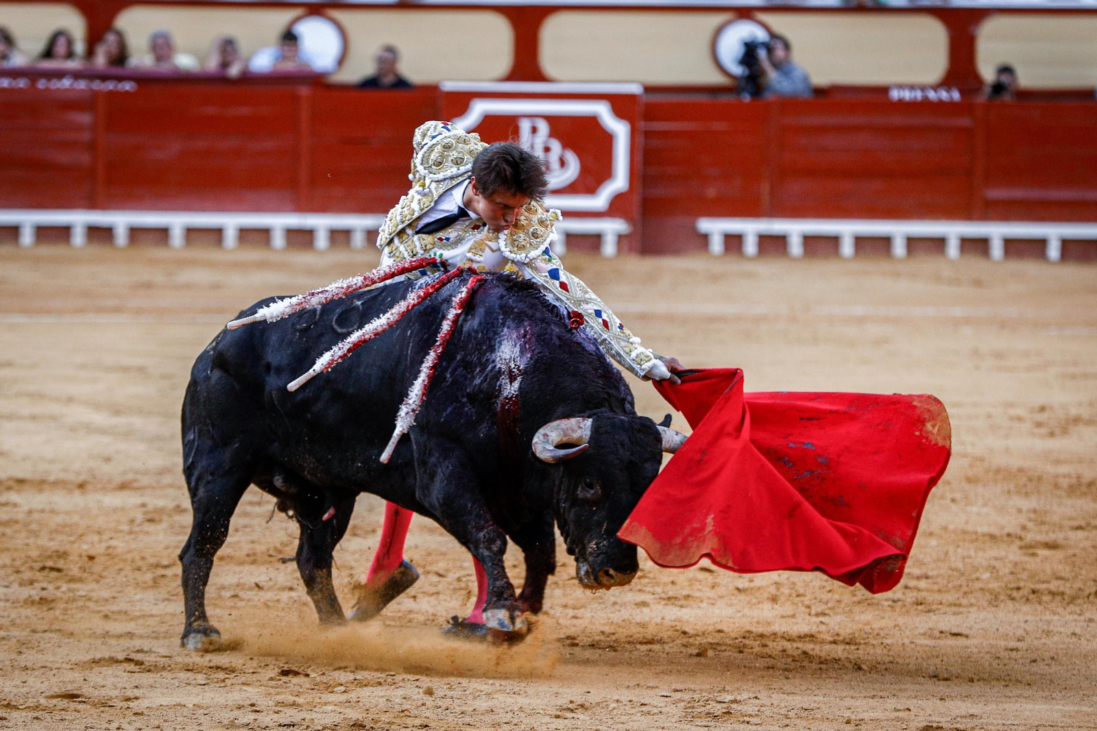 Imágenes de la corrida de toros en El Puerto: Manzanares, Roca Rey y Pablo Aguado