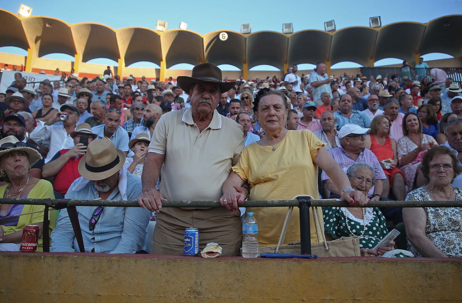 Búscate en durante la corrida del jueves en la plaza de toros Las Palomas