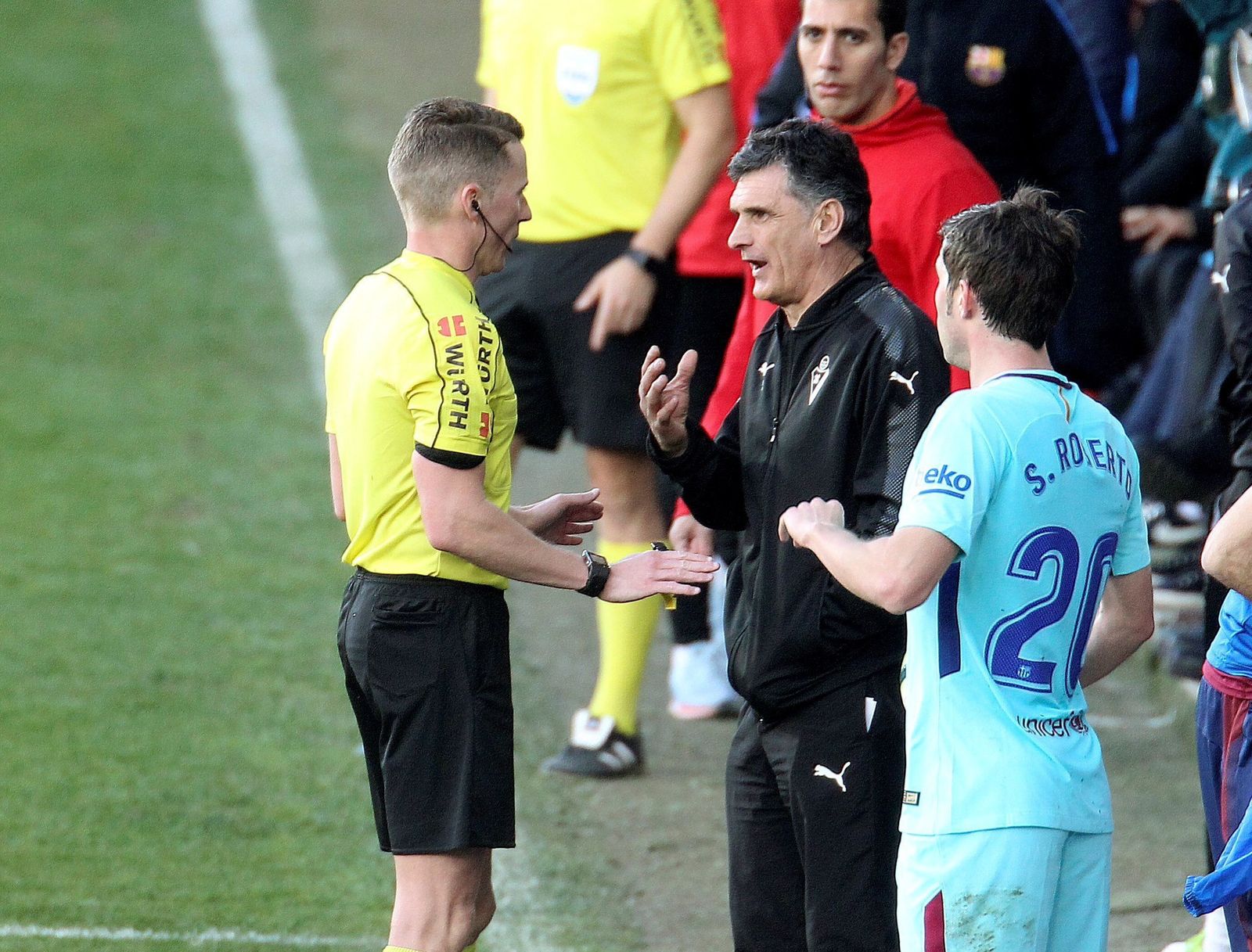 El Eibar-Barcelona, en imágenes