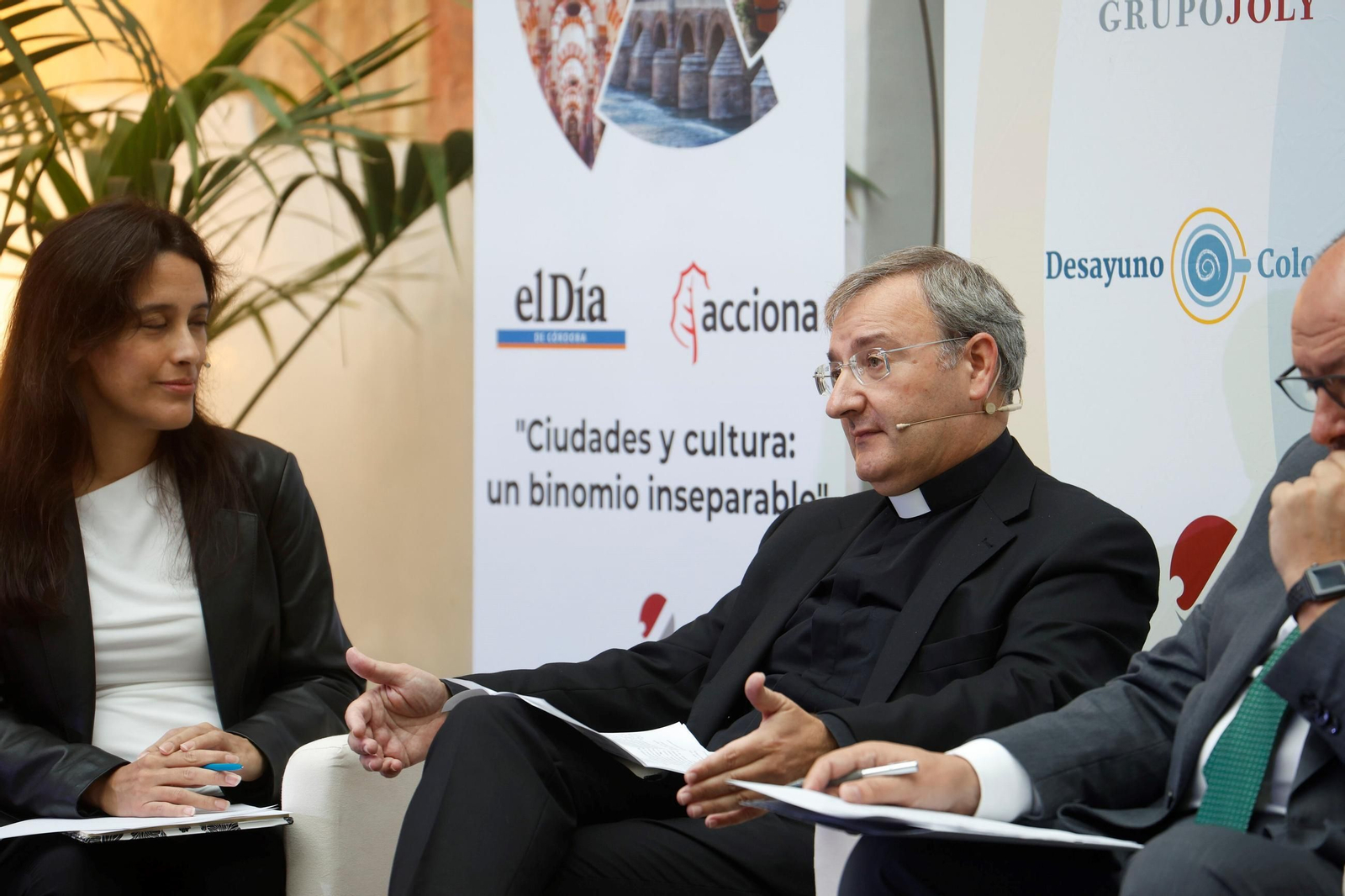 El desayuno coloquio sobre ciudades y cultura de 'El Día de Córdoba' y Acciona, en imágenes