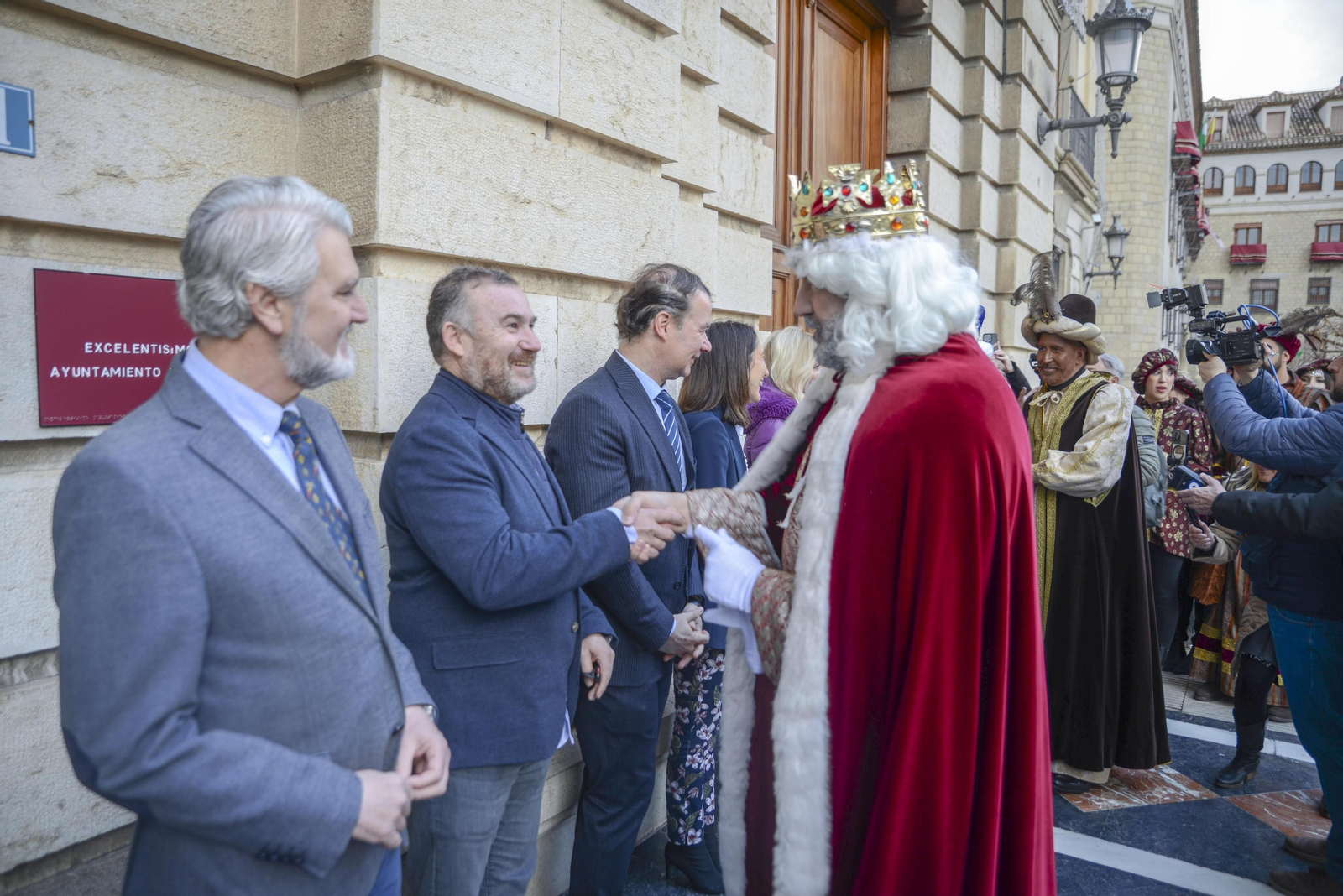 ¡Los Reyes Magos ya están en Jaén! Así ha sido su llegada a la capital
