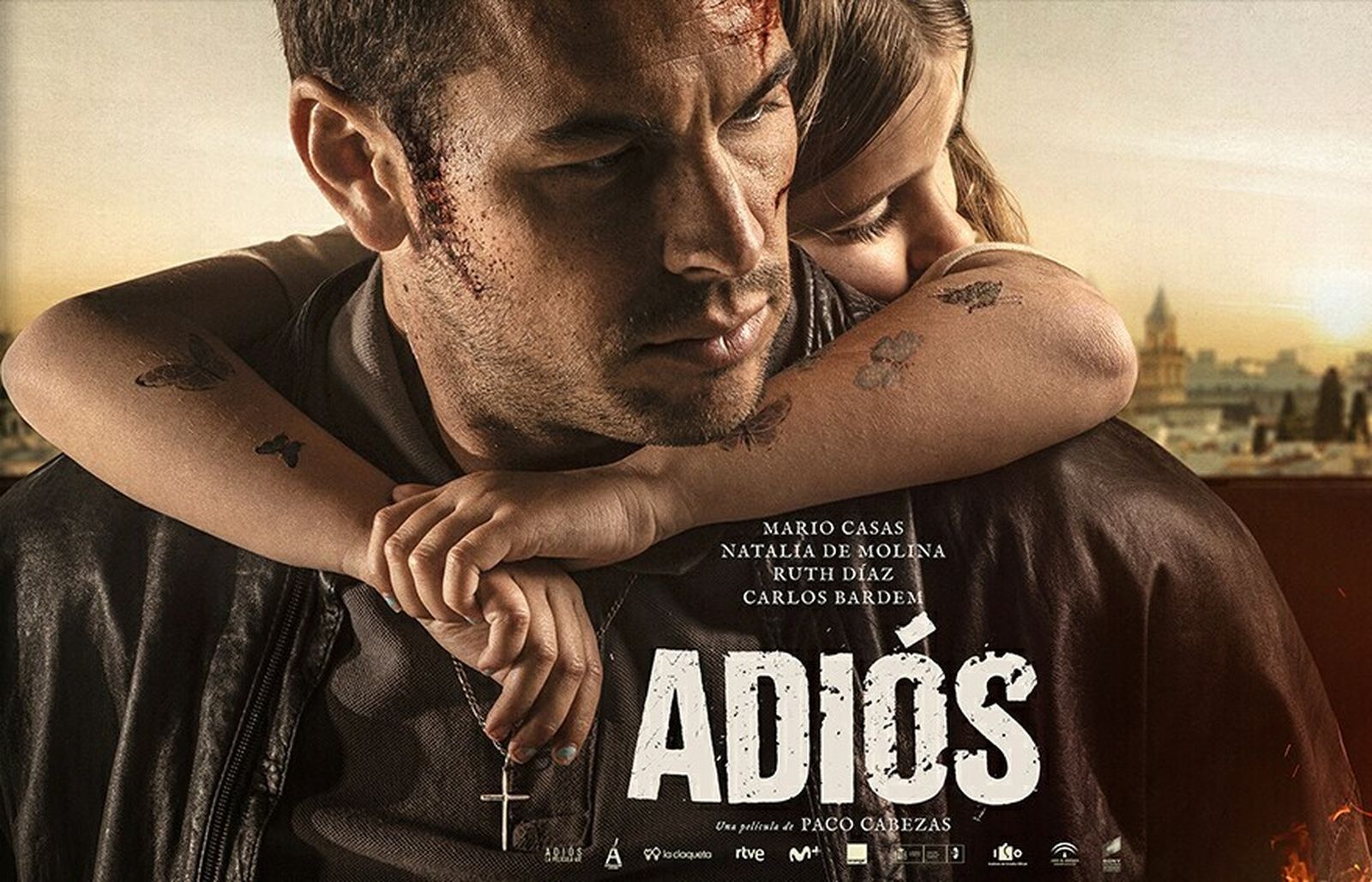 Cartel de 'Adiós', película que se proyecta este martes en el cine Astoria dentro del ciclo 'Con acento jerezano'.