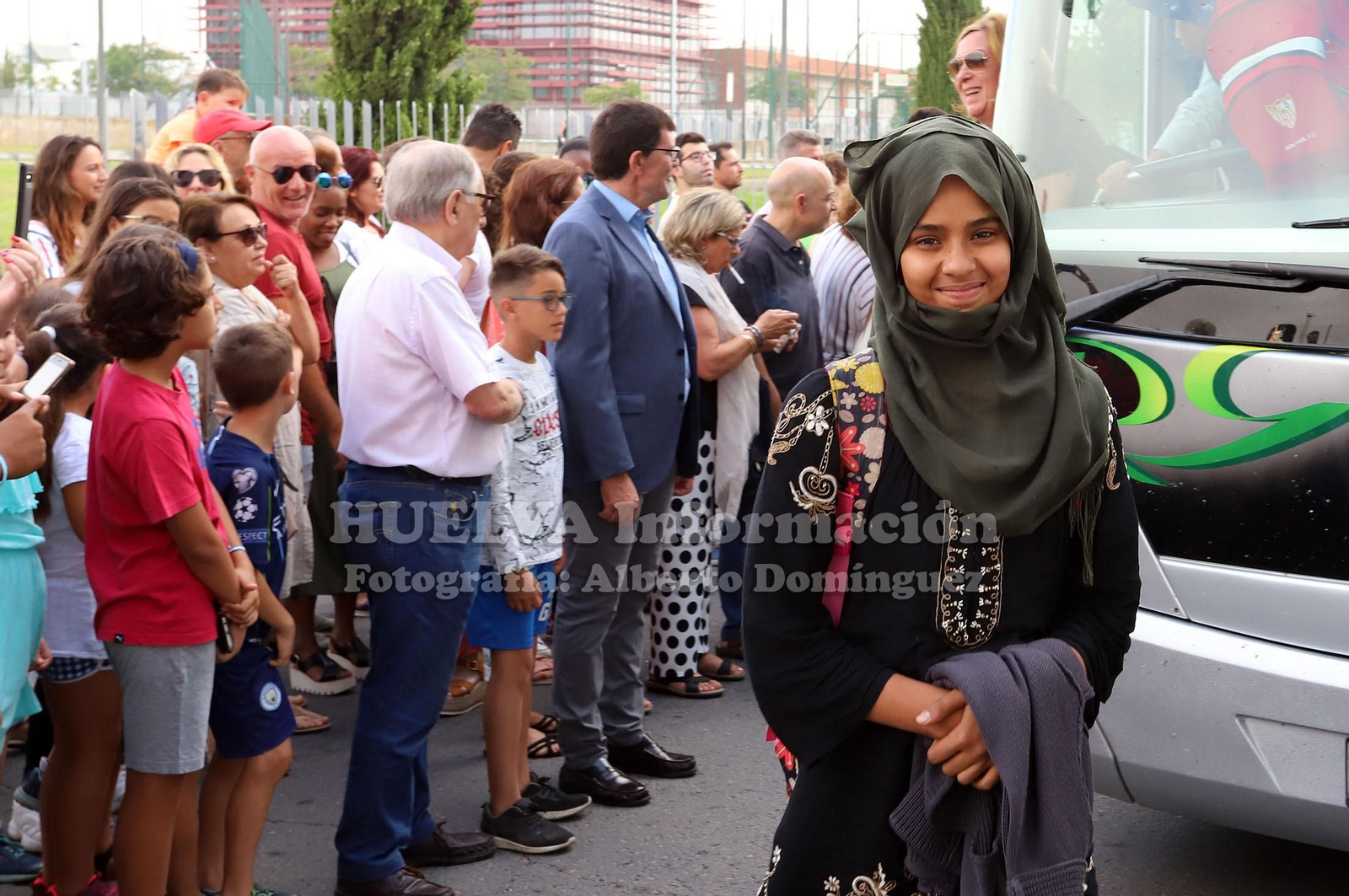 Imágenes de la llegada de los niños saharauis