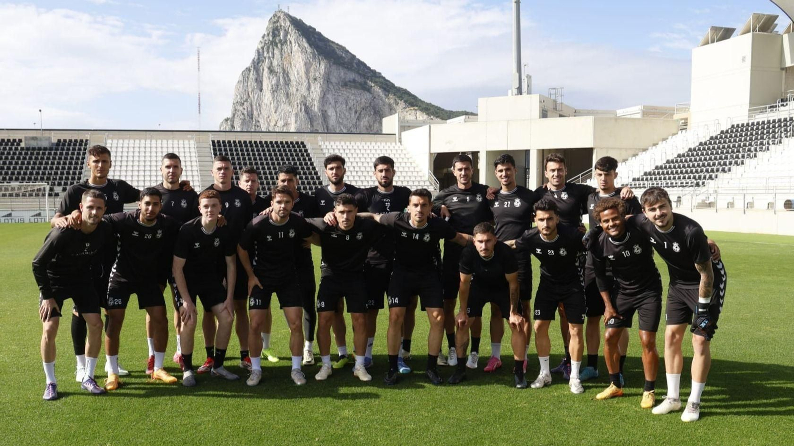 La plantilla de la Balona se juramenta ante 'Europa Sur' para sacar adelante el partido con La Unión Atlético