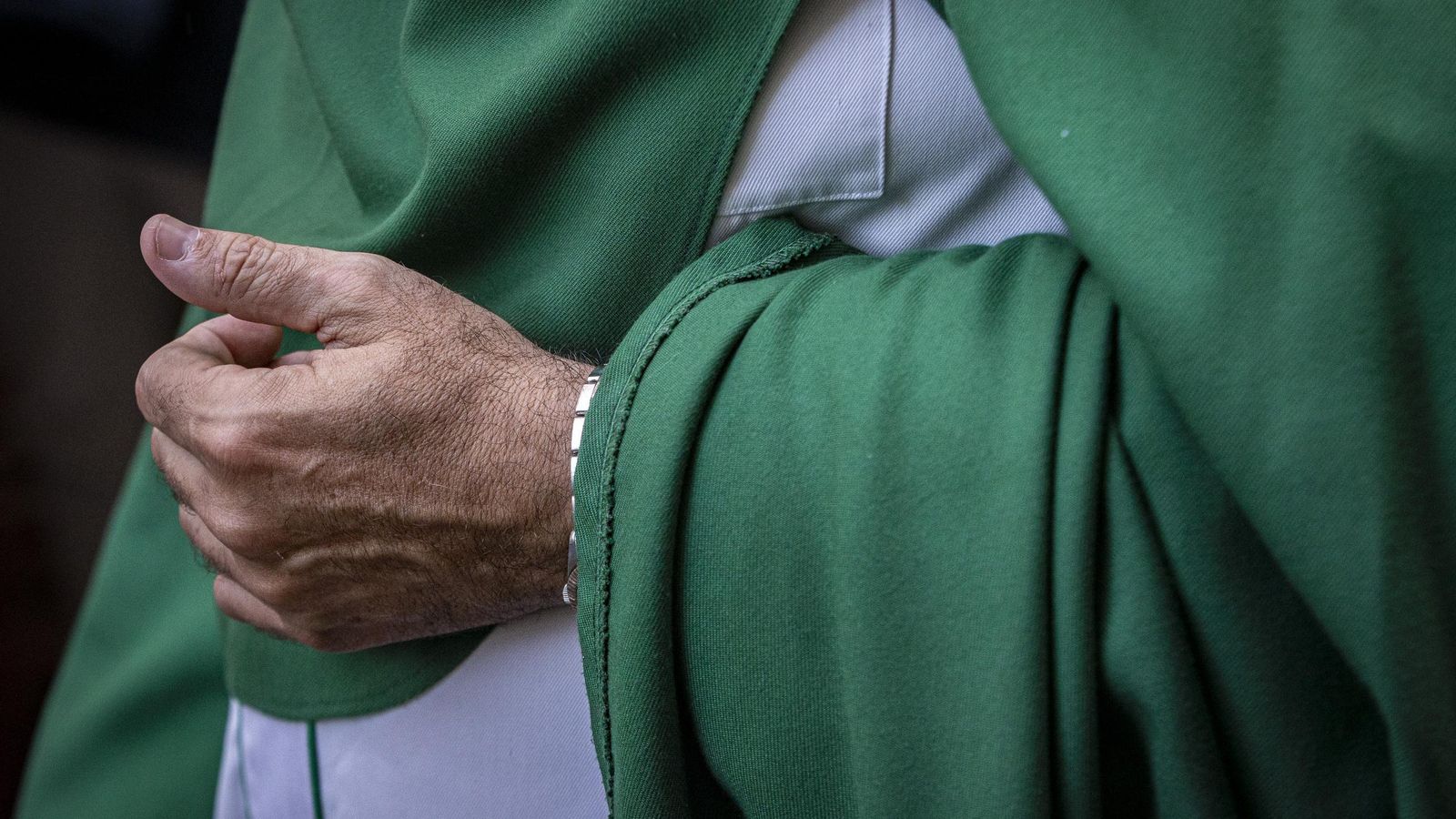 En imágenes, El Huerto de San Fernando fue la única hermandad del Martes Santo