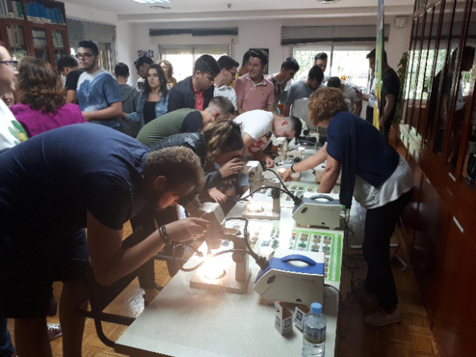 Imagen de una de las actividades realizadas en el Centro Ifapa de la Mojonera.