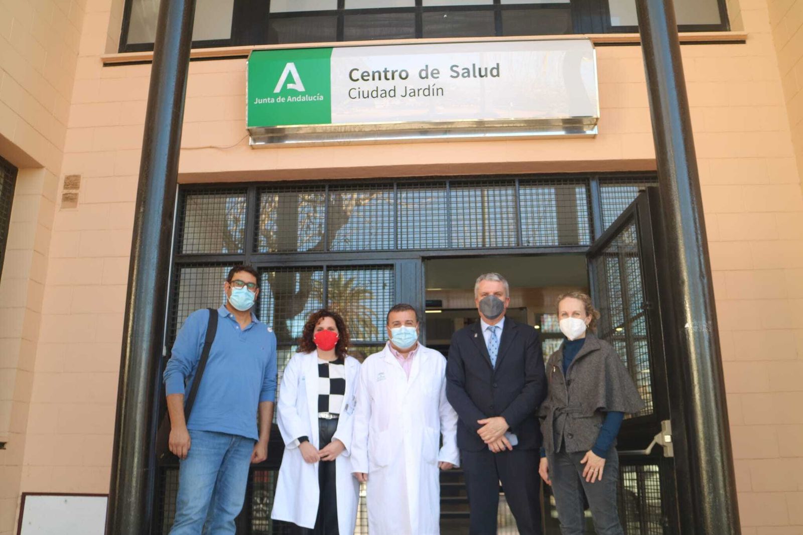 El delegado de Salud ha visitado el Centro de Salud de Ciudad Jardín