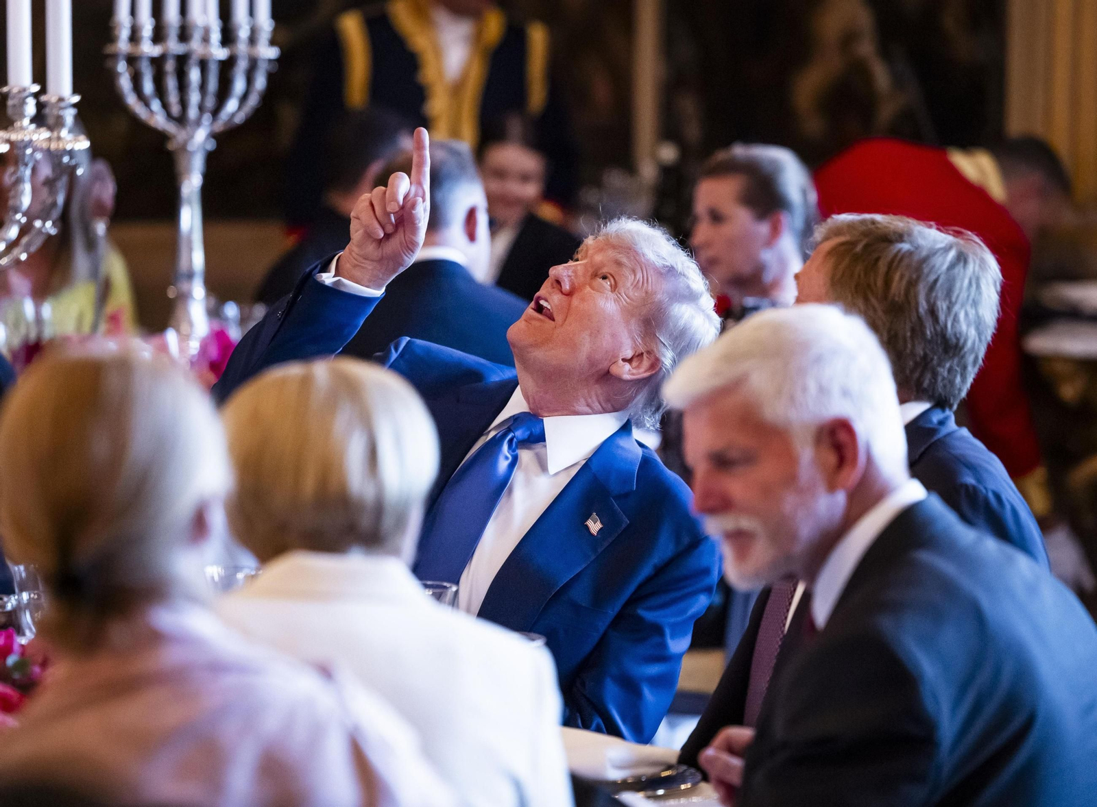 Las fotos de la cena inaugural de la cumbre de la OTAN en La Haya