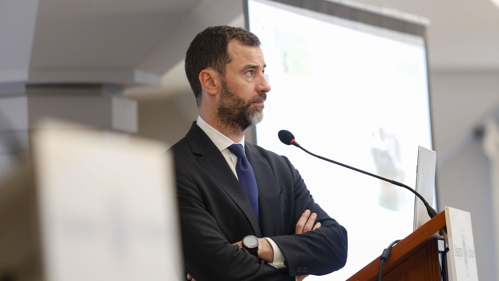 Fotos del Desayuno Coloquio de Europa Sur y el Propeller Club de Algeciras con Benito Núñez Quintanilla