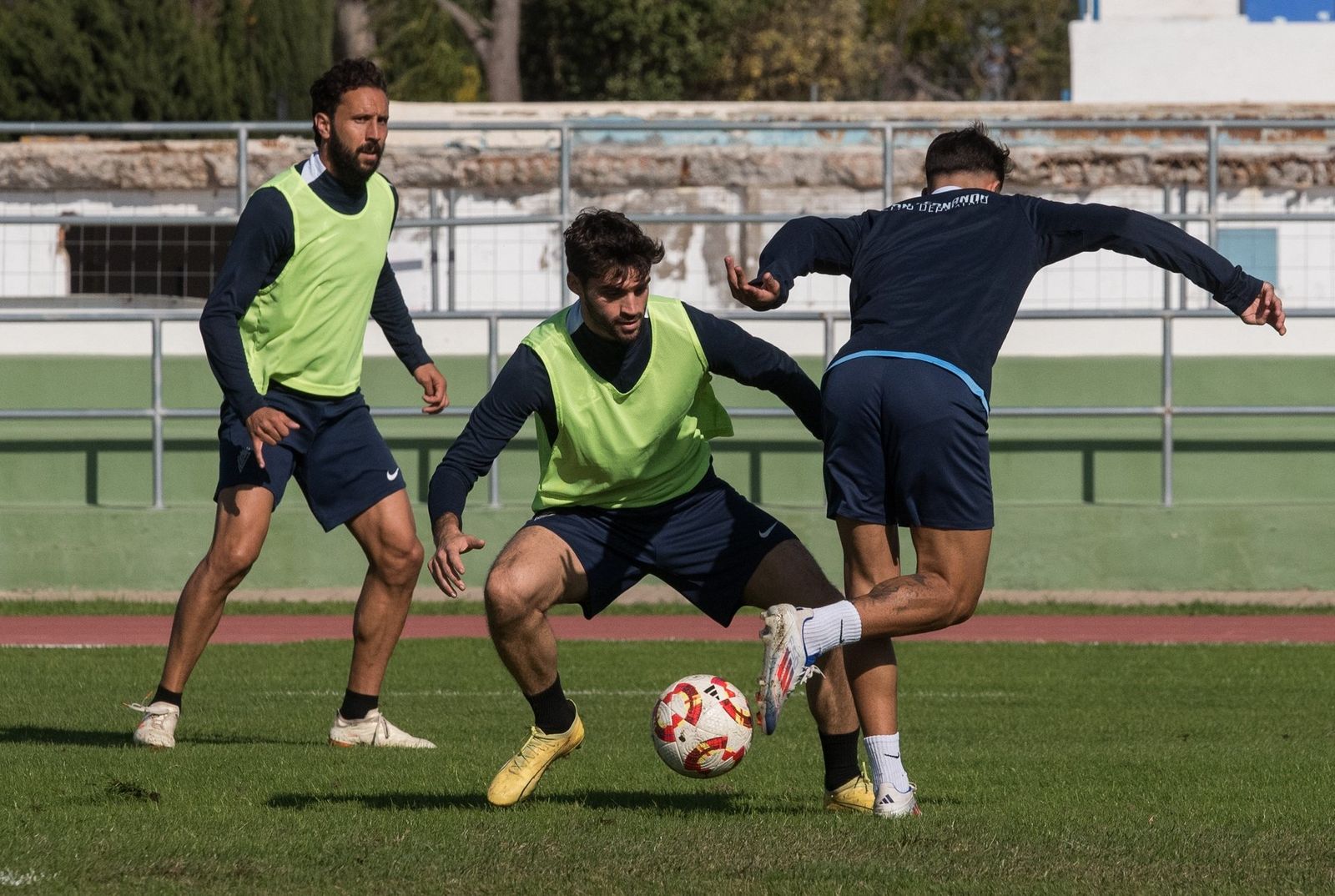Un entrenamiento del San Fernando.