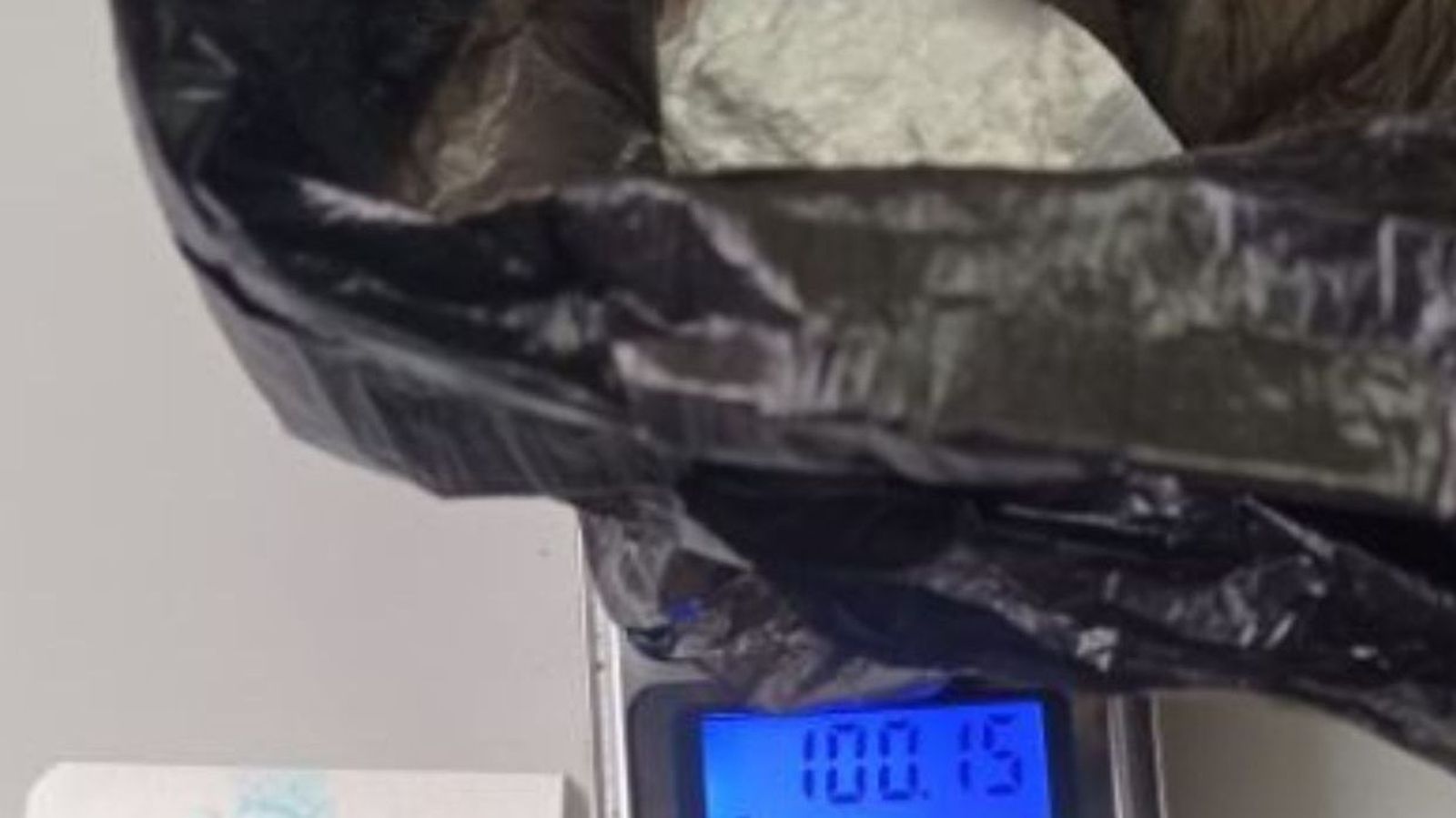 Una imagen de la droga aprehendida.