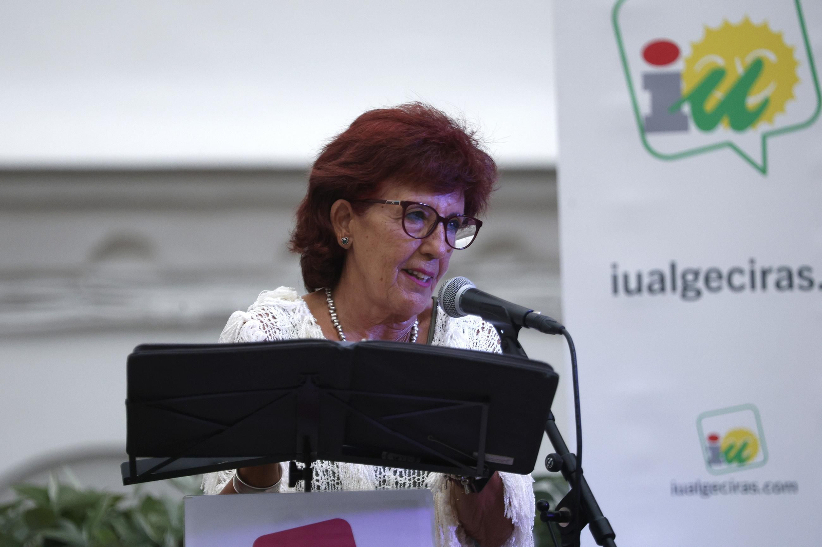 Fotos del recital poético de Izquierda Unida en Algeciras