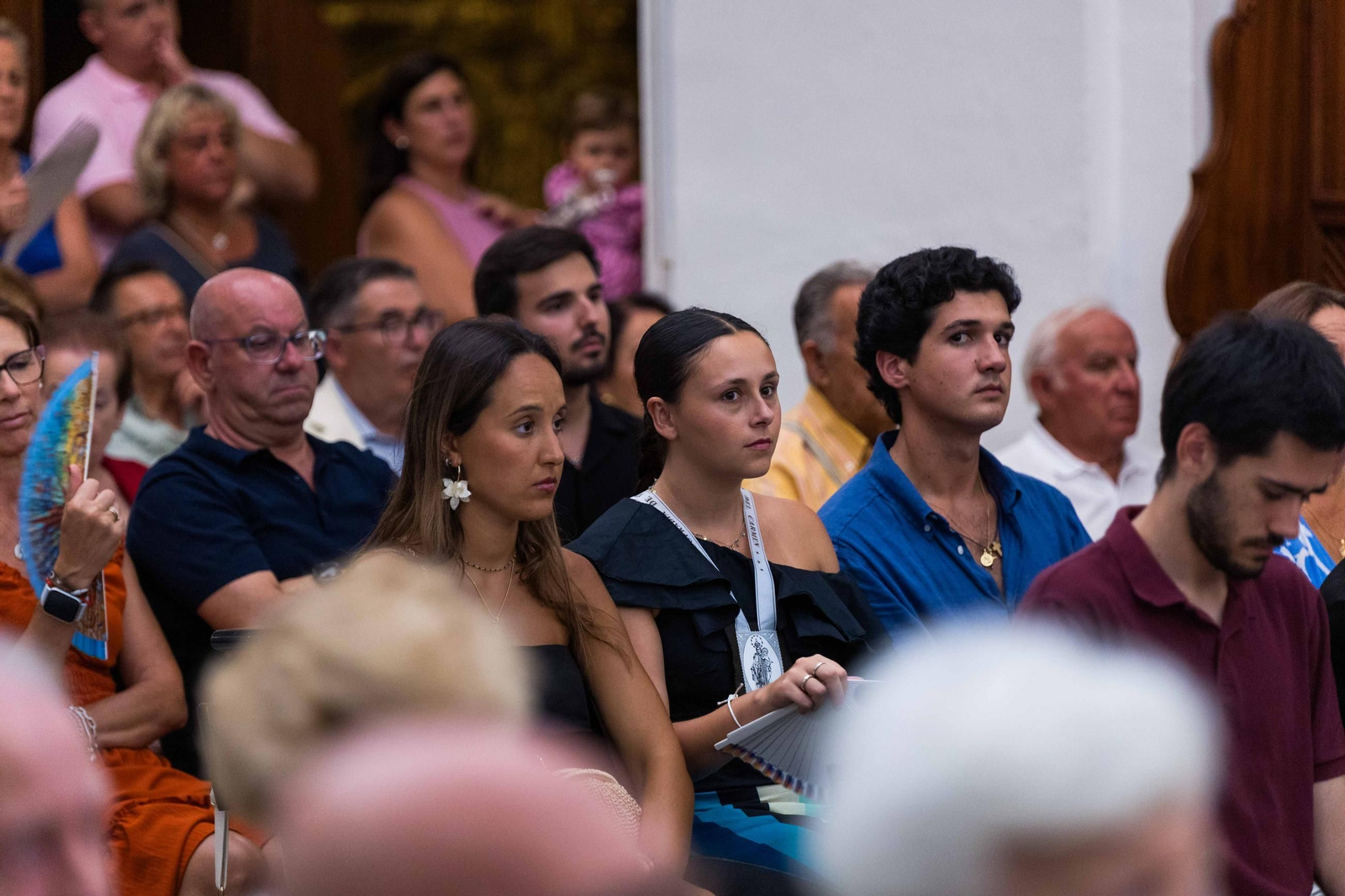 Día del Carmen en San Fernando: las imágenes del ángelus de felicitación a la Patrona