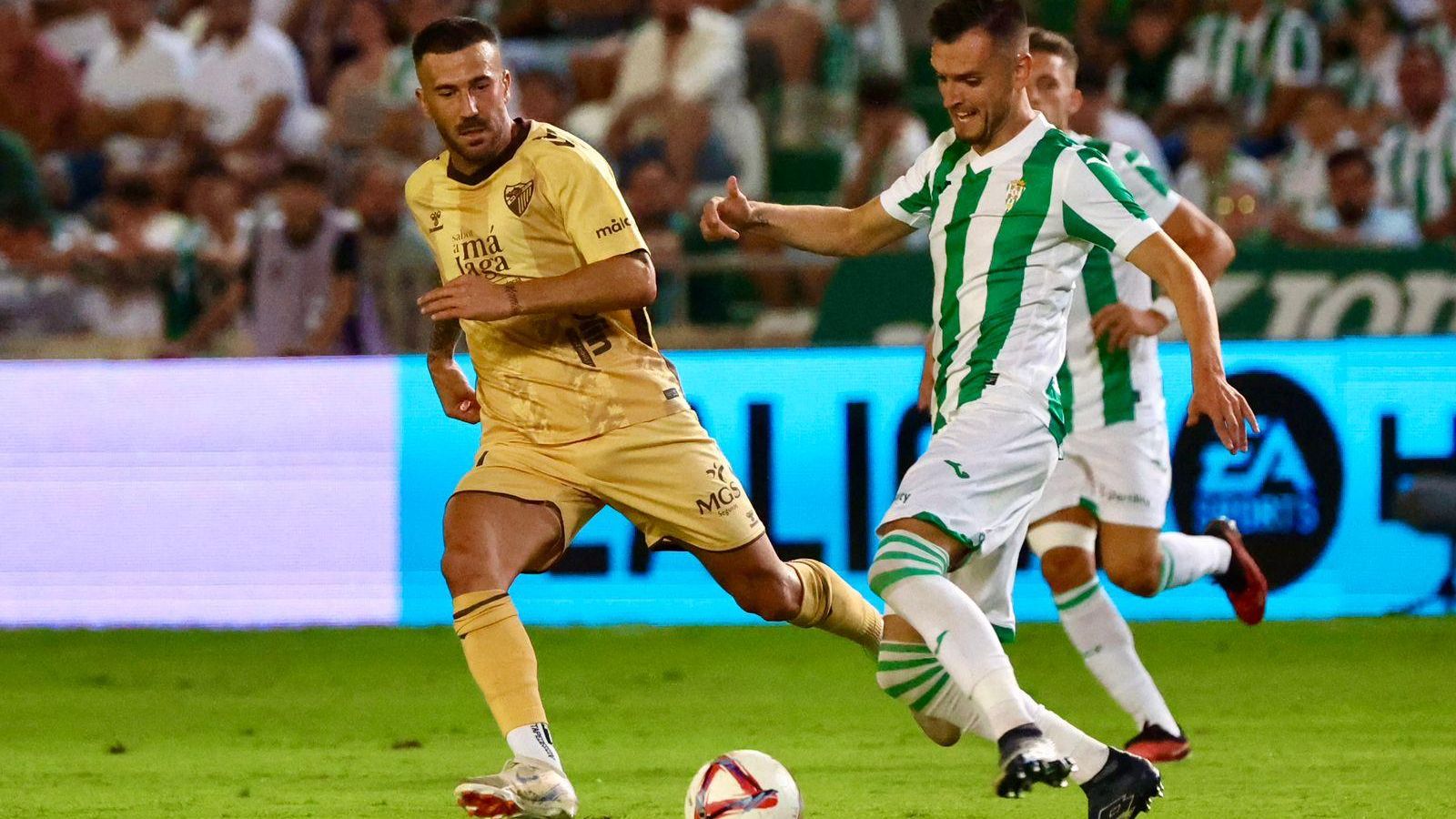 El Córdoba - Málaga CF, en fotos