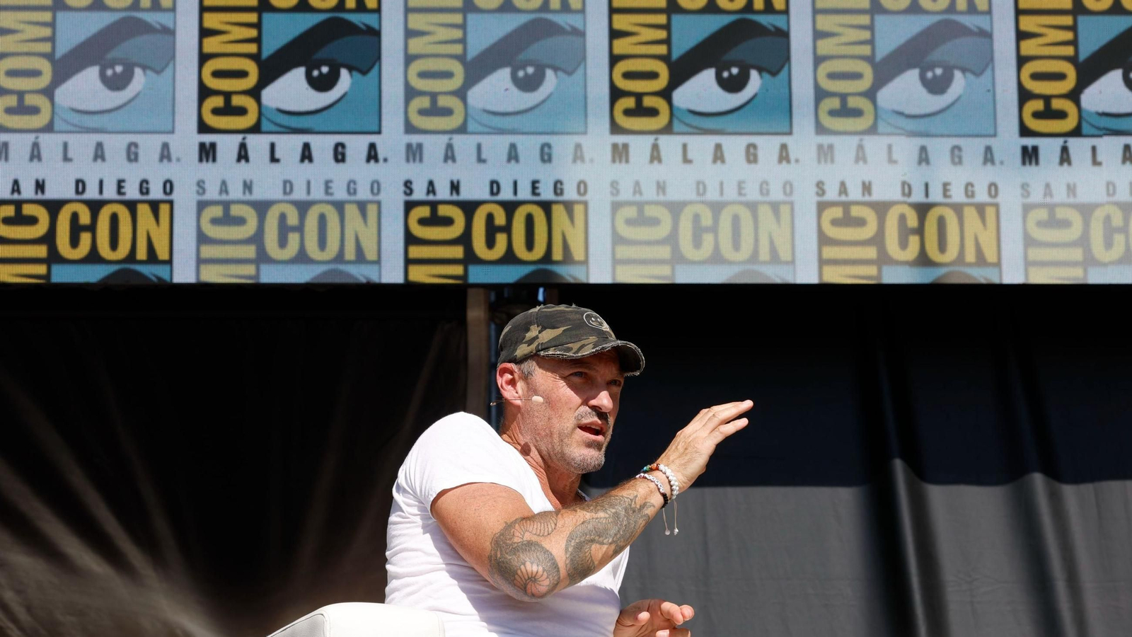 Brian Austin en la segunda jornada de la San Diego Comic-Con en Málaga
