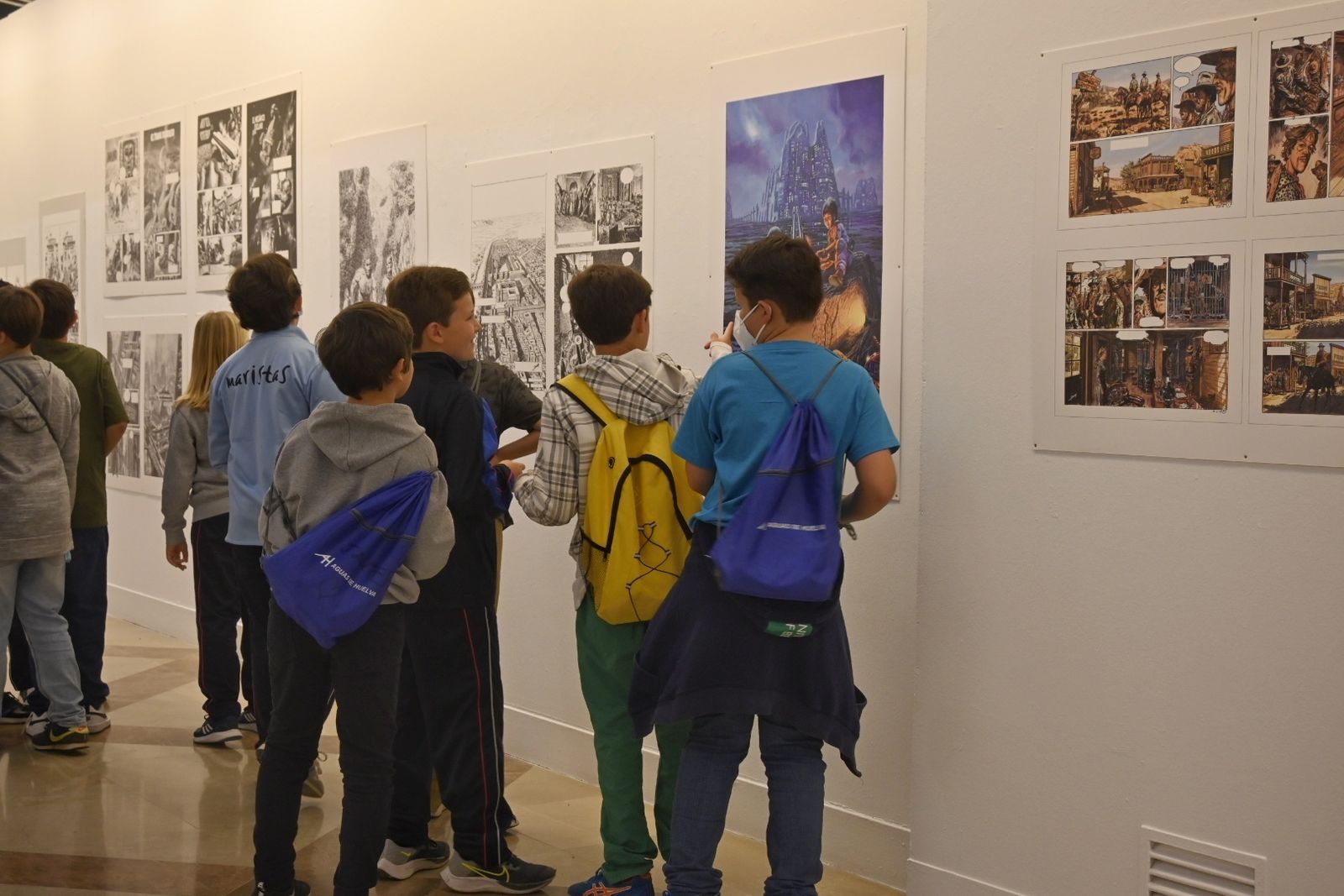 Imágenes de la inauguración del 16º Salón Internacional del Comic de Huelva