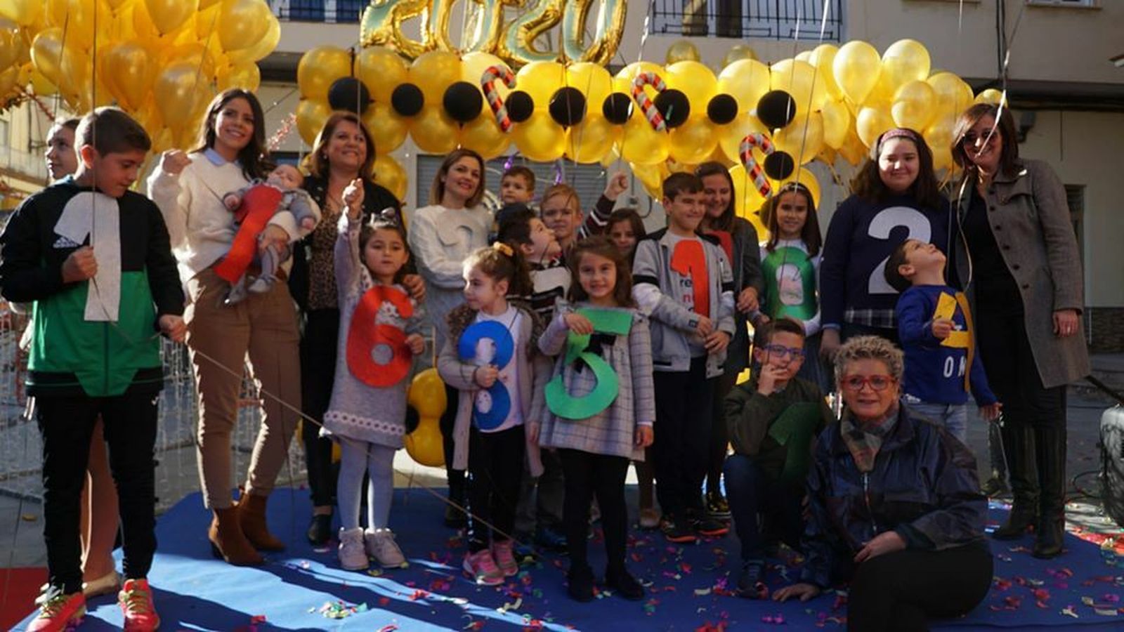 Ilusión en los más pequeños de cara al nuevo año en la Nochevieja Infantil de Gádor