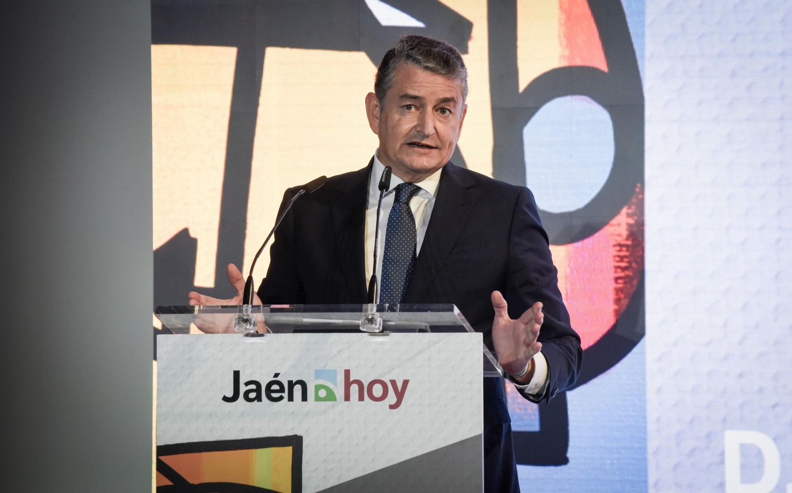 Acto de inauguración del nuevo periódico del Grupo Joly, Jaén hoy