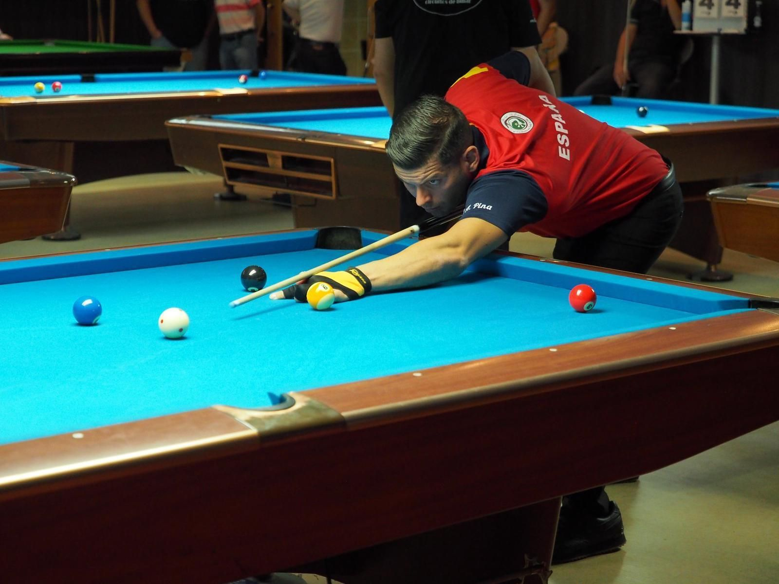 El jerezano Juan Antonio Pina, en acción.