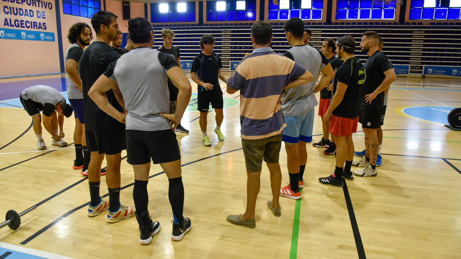 Las fotos del primer entrenamiento del BM Ciudad de Algeciras 2022-23