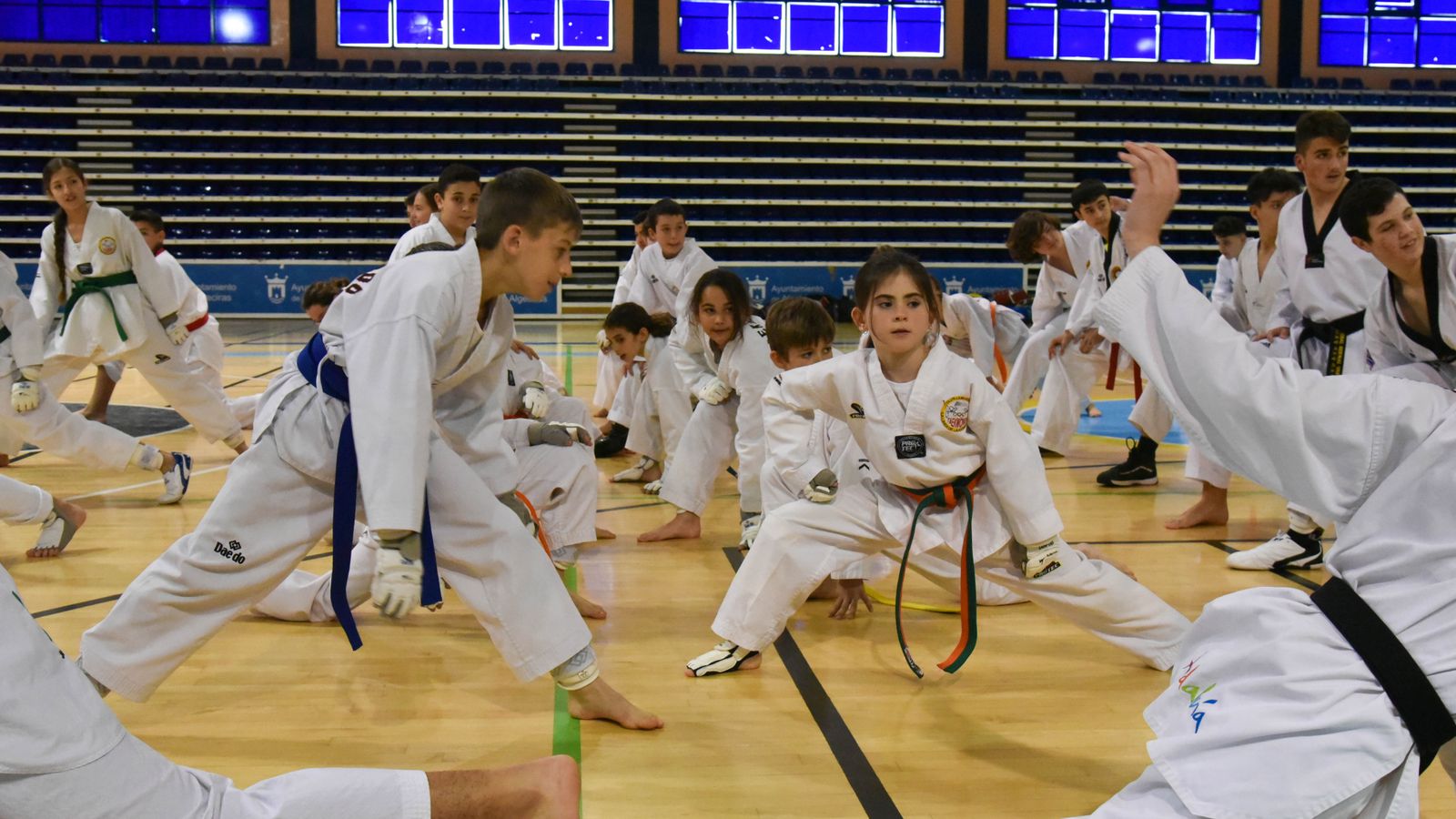 Las fotos de la concentración de Taekwondo Olimpico en Algeciras