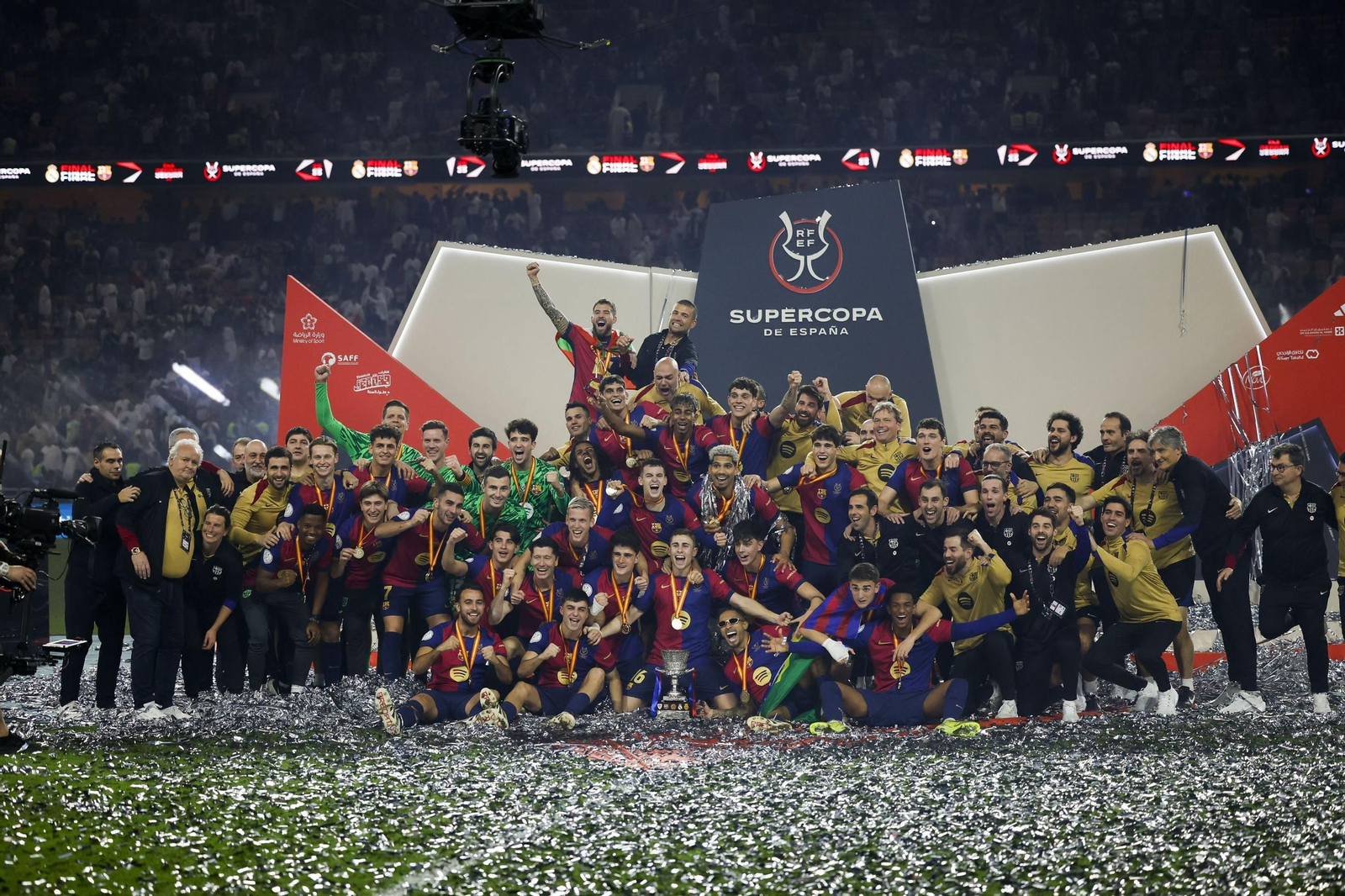 Las fotos de la Supercopa Barcelona - Real Madrid
