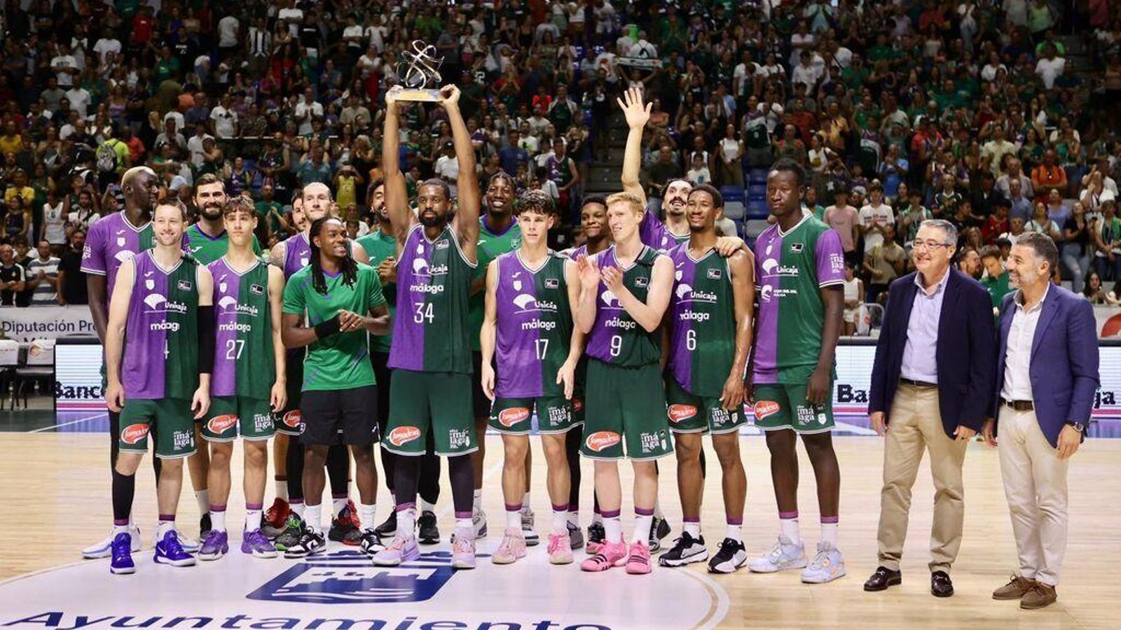 Imagen del Unicaja-Real Madrid del Costa del Sol