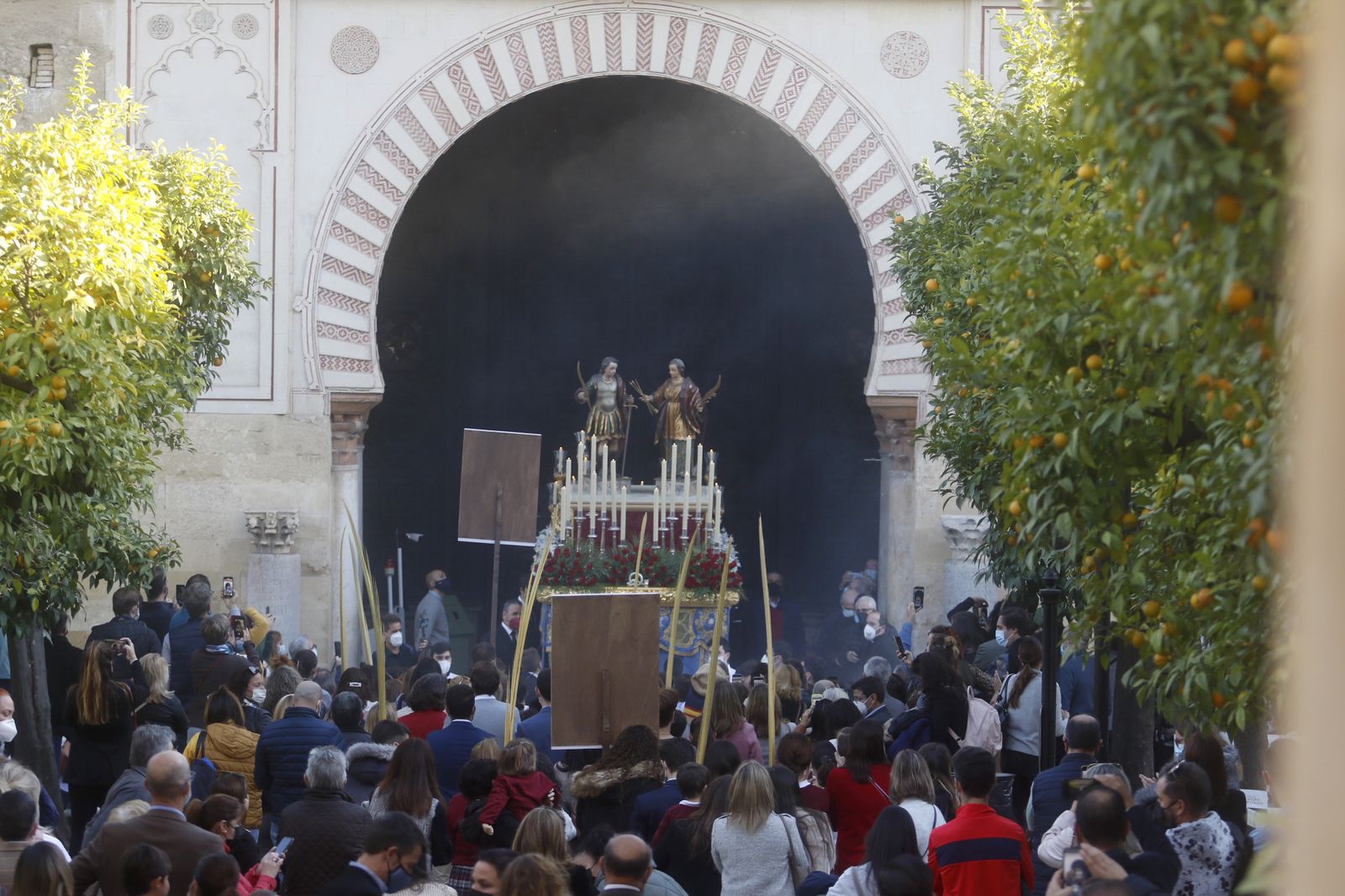 La salida a la calle de los patrones de Córdoba San Acisclo y Santa Victoria, en imágenes