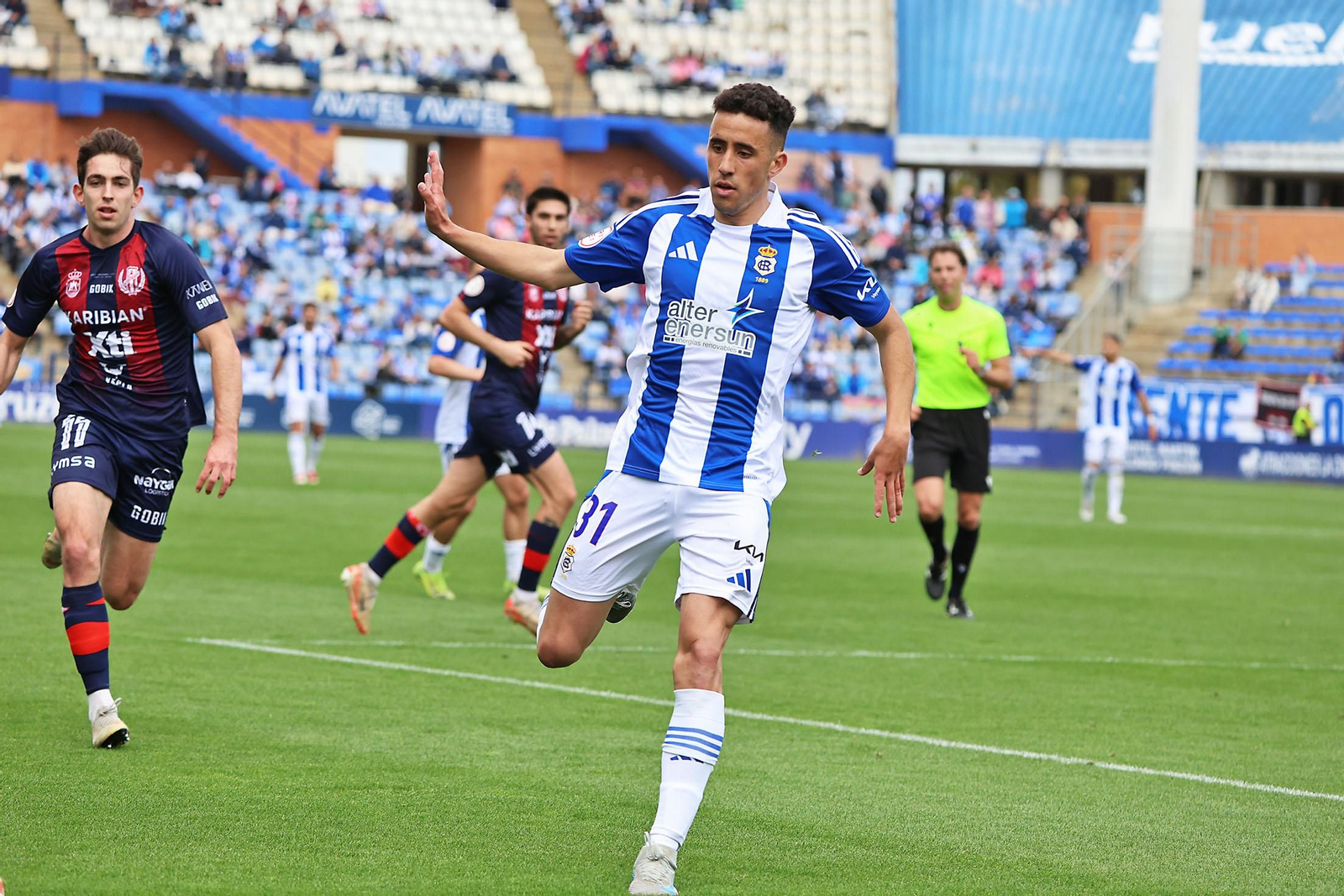 Las imágenes del Recreativo de Huelva - Yeclano Deportivo