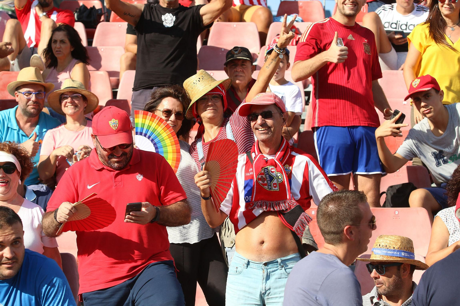 Fotogalería del  partido ALMERÍA-LUGO