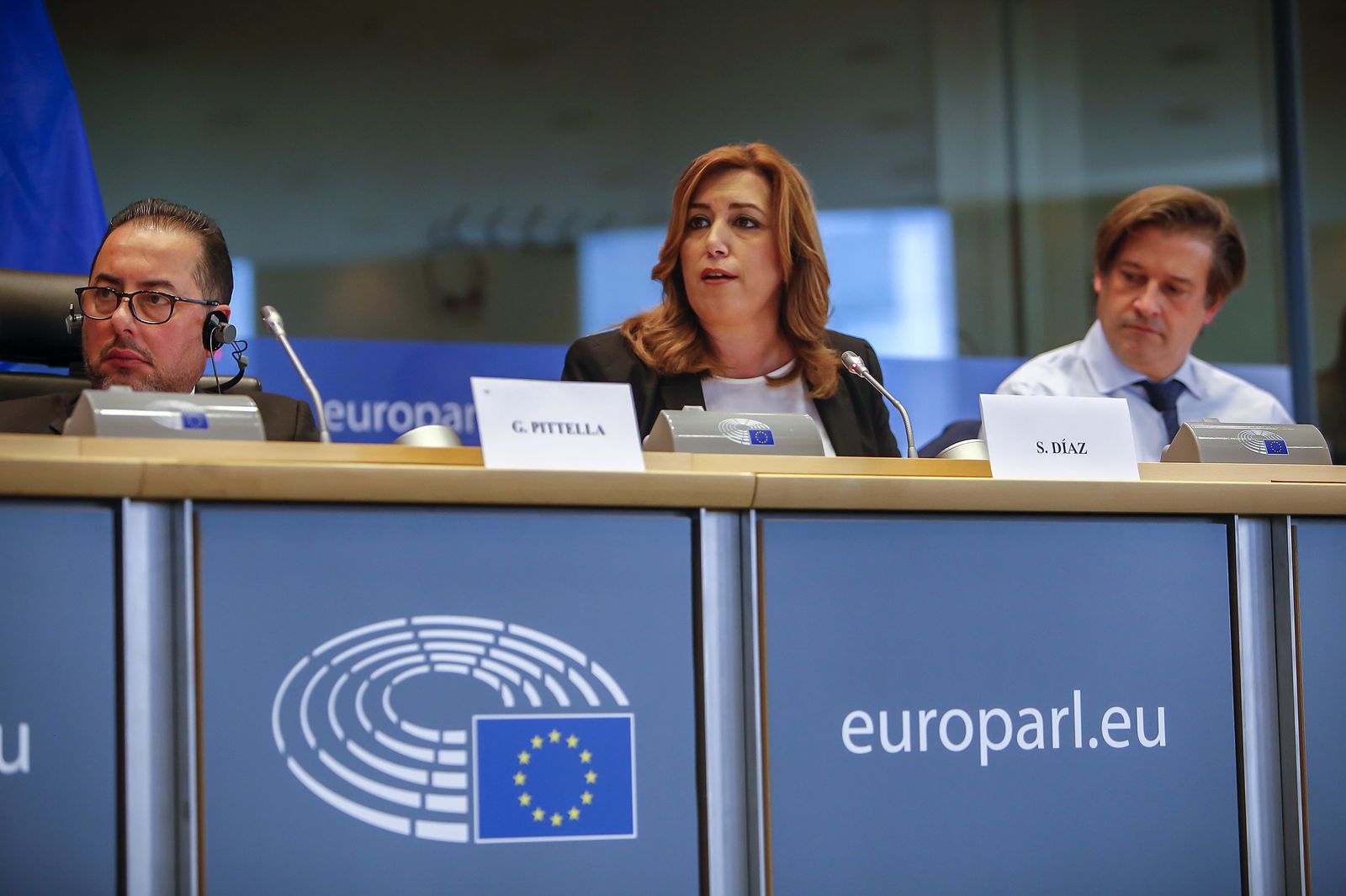Susana Díaz en Bruselas