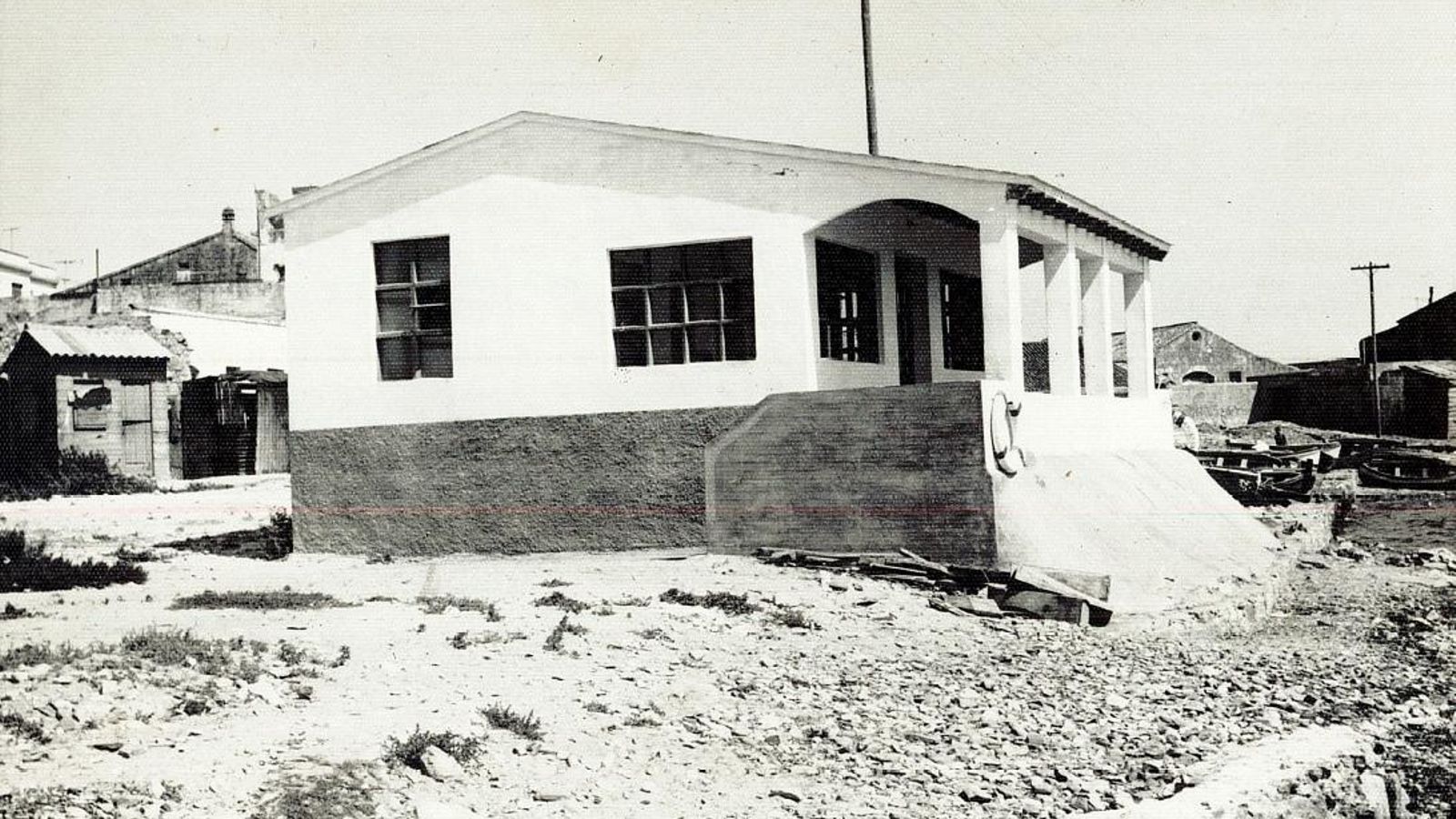 El puesto de El Espigón, en 1965.